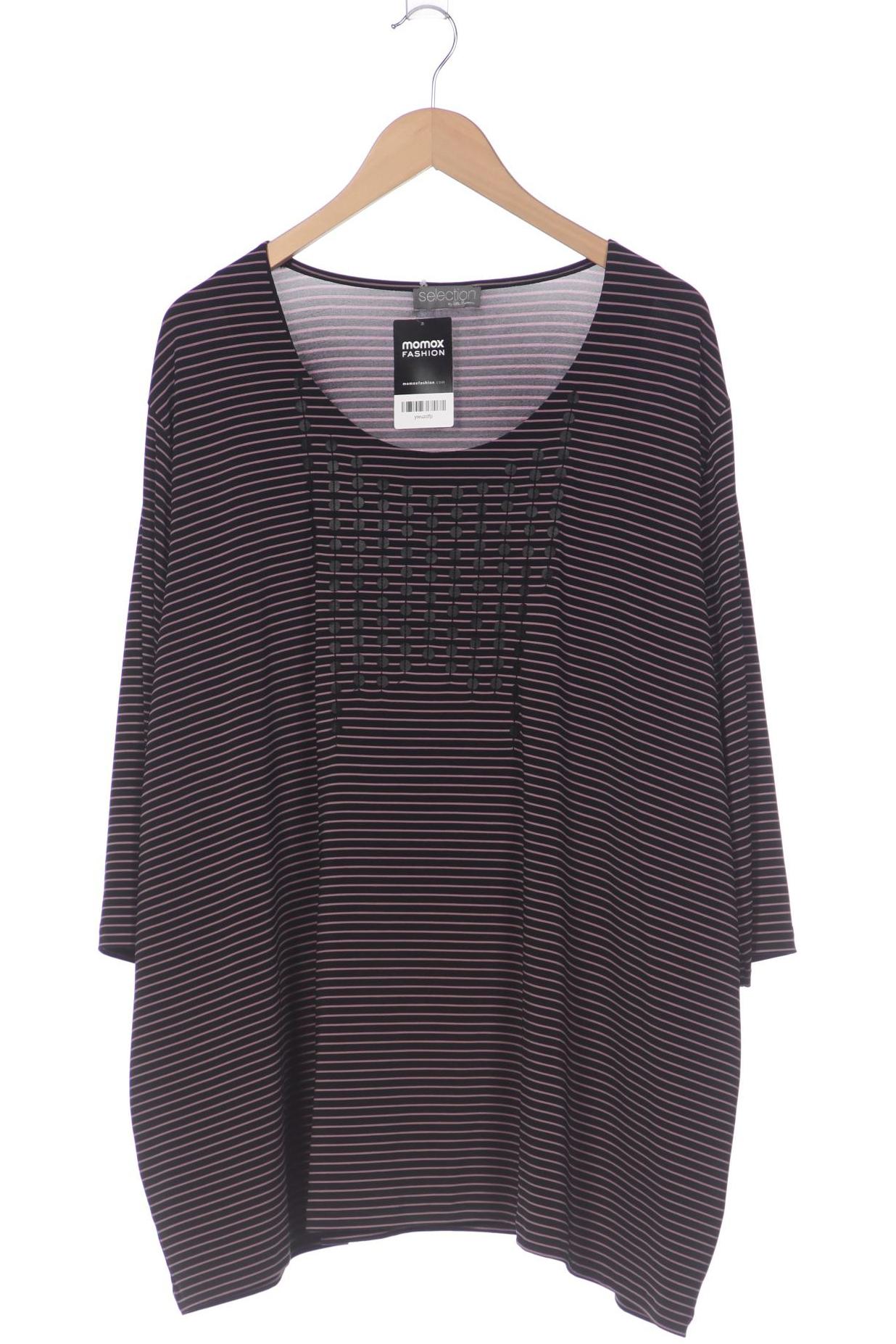 

Selection by Ulla Popken Damen Langarmshirt, schwarz, Gr. 58