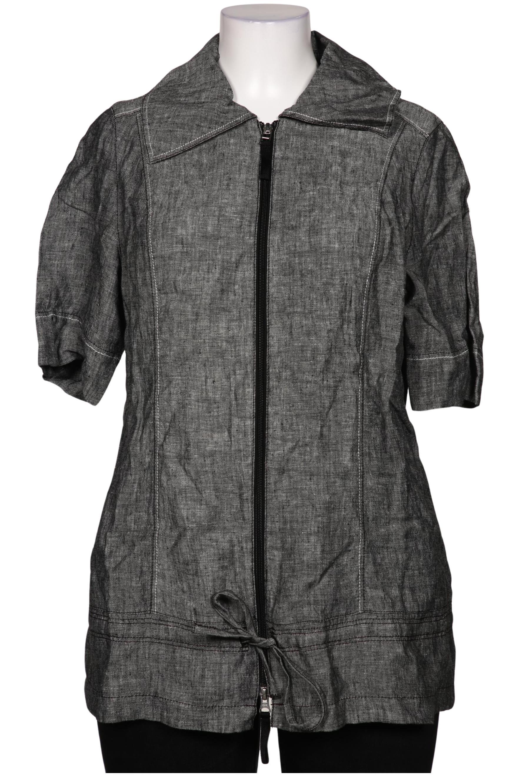 

Selection by Ulla Popken Damen Bluse, grau, Gr. 42