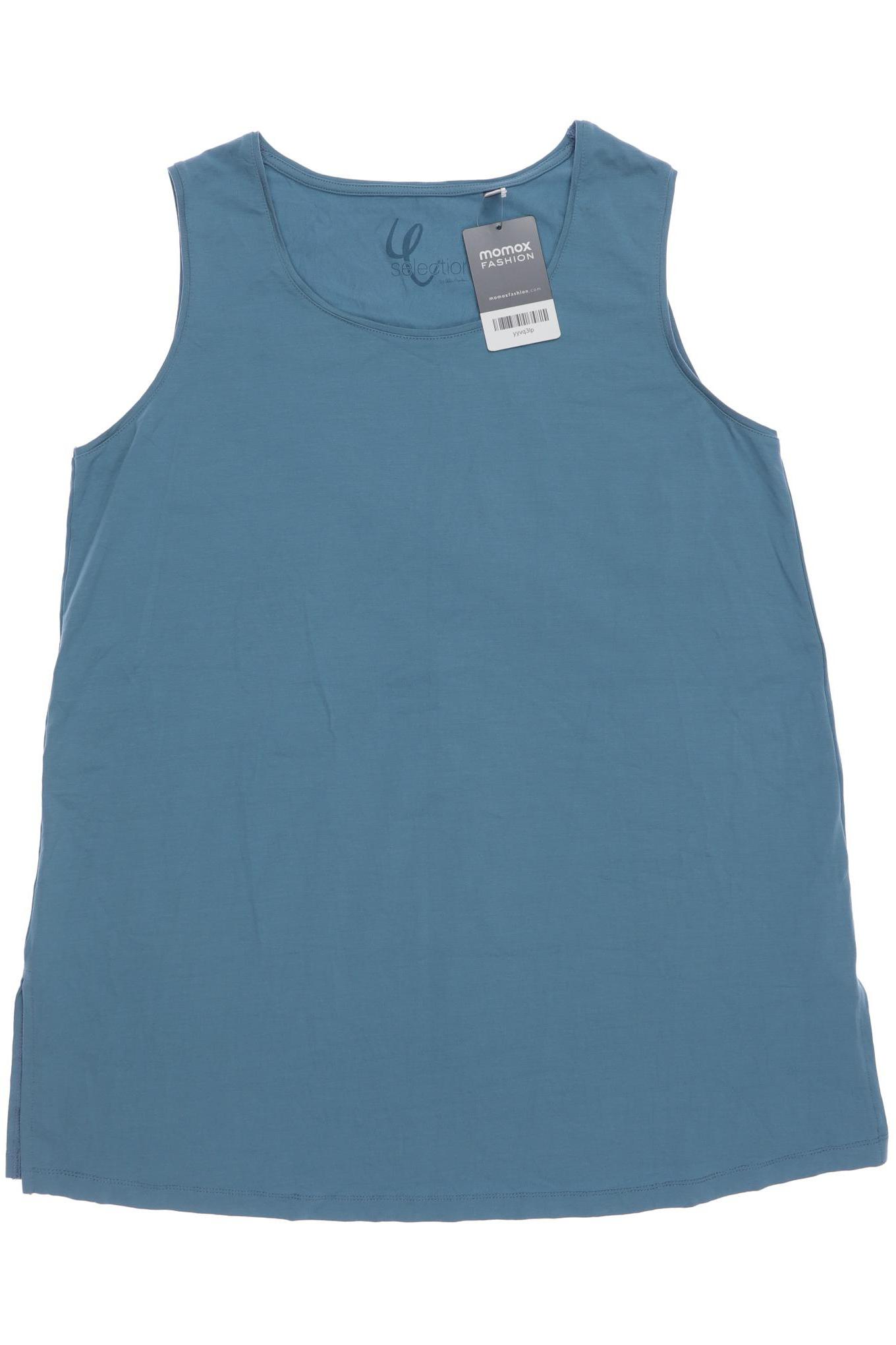 

Selection by Ulla Popken Damen Top, türkis, Gr. 42