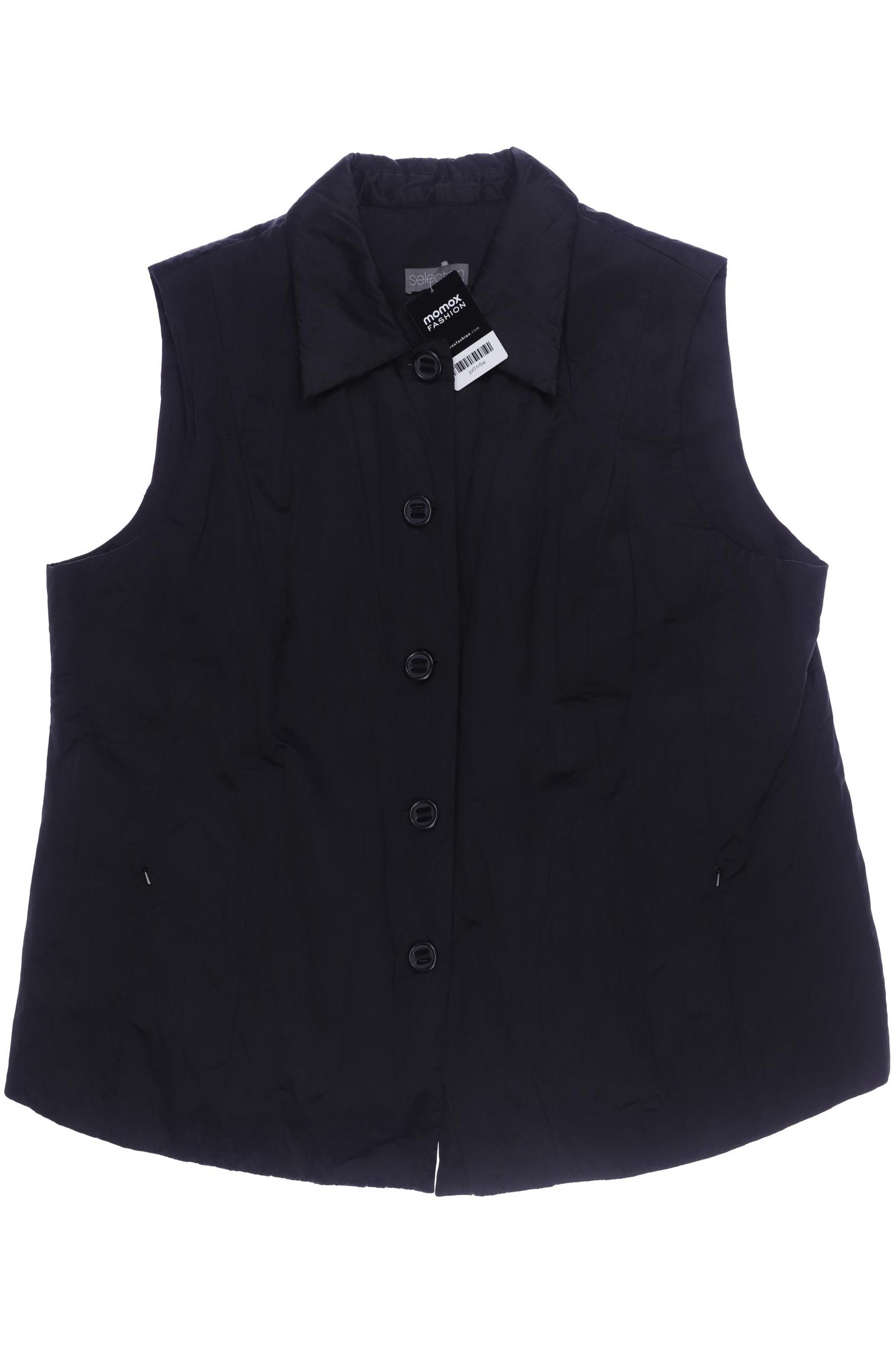 

Selection by Ulla Popken Damen Weste, schwarz, Gr. 52