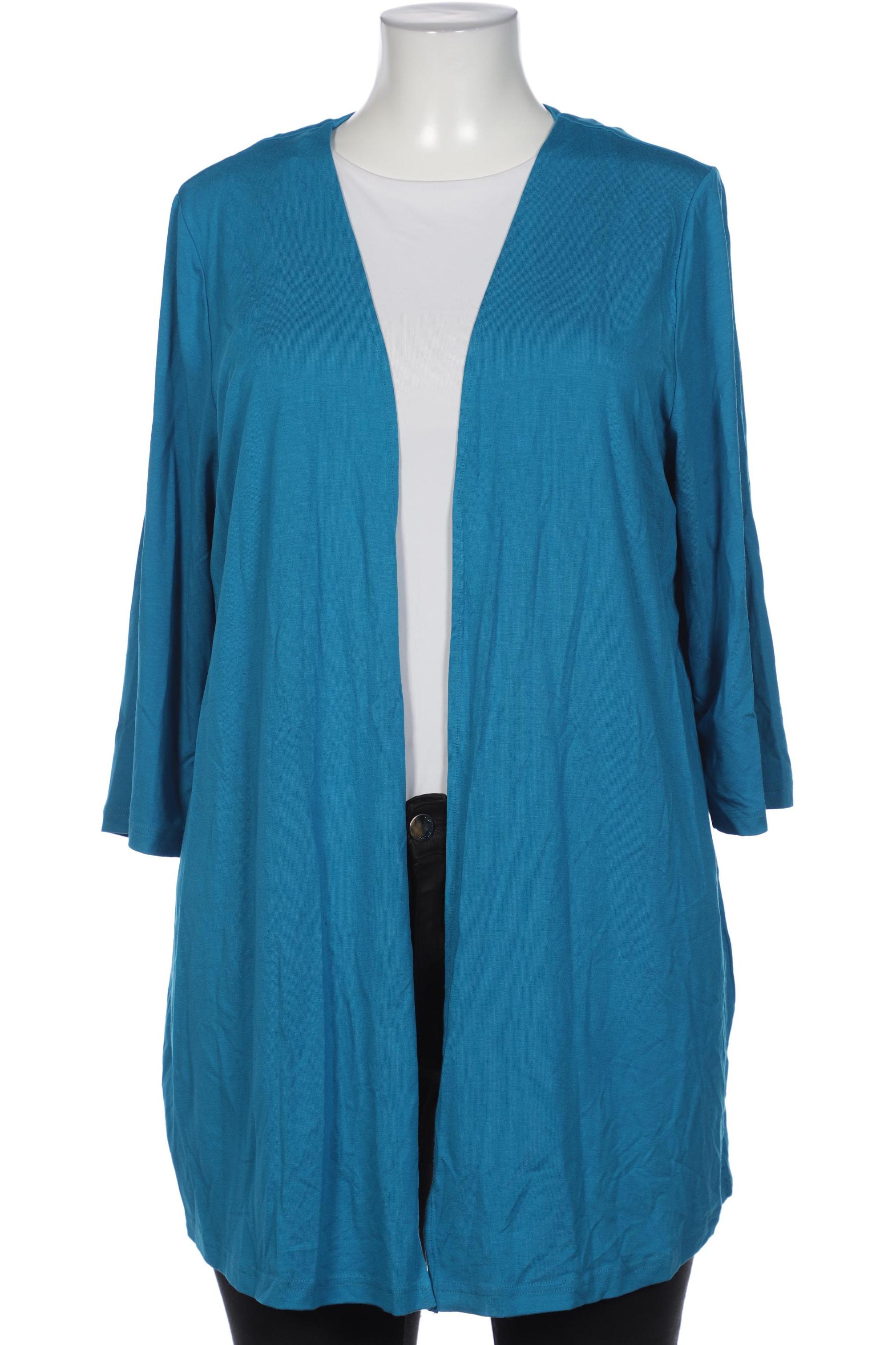 

Selection by Ulla Popken Damen Strickjacke, blau, Gr. 46