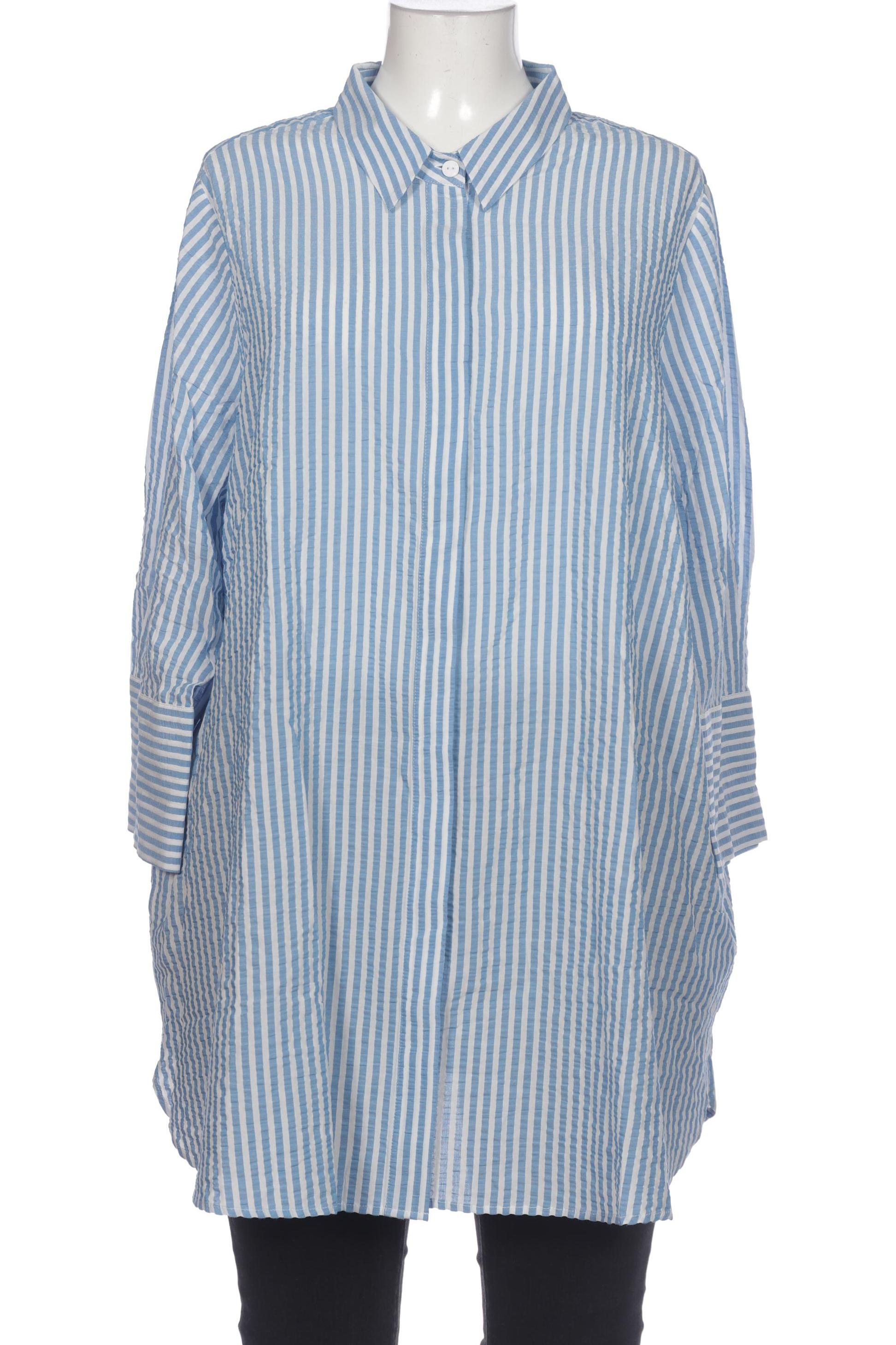 

Selection by Ulla Popken Damen Bluse, blau, Gr. 50