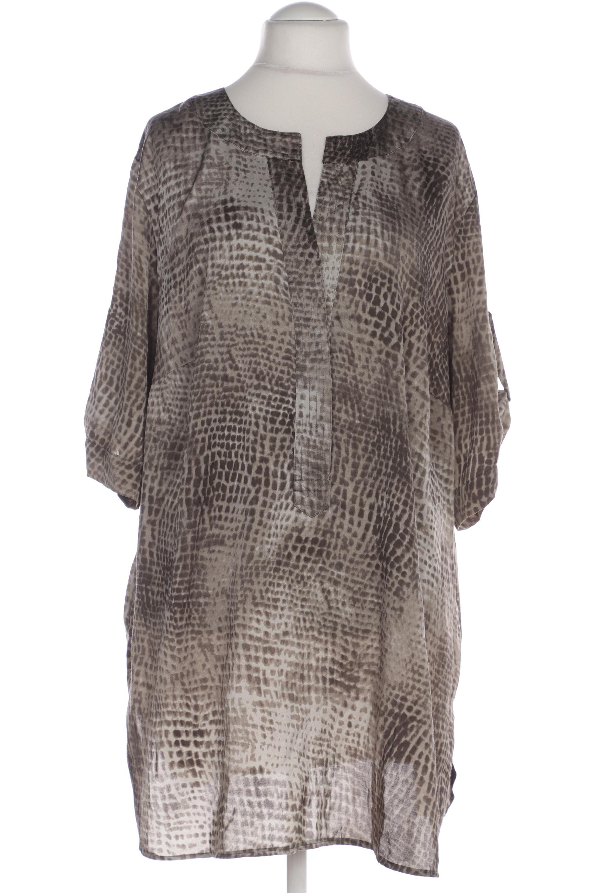 

Selection by Ulla Popken Damen Bluse, grün, Gr. 54