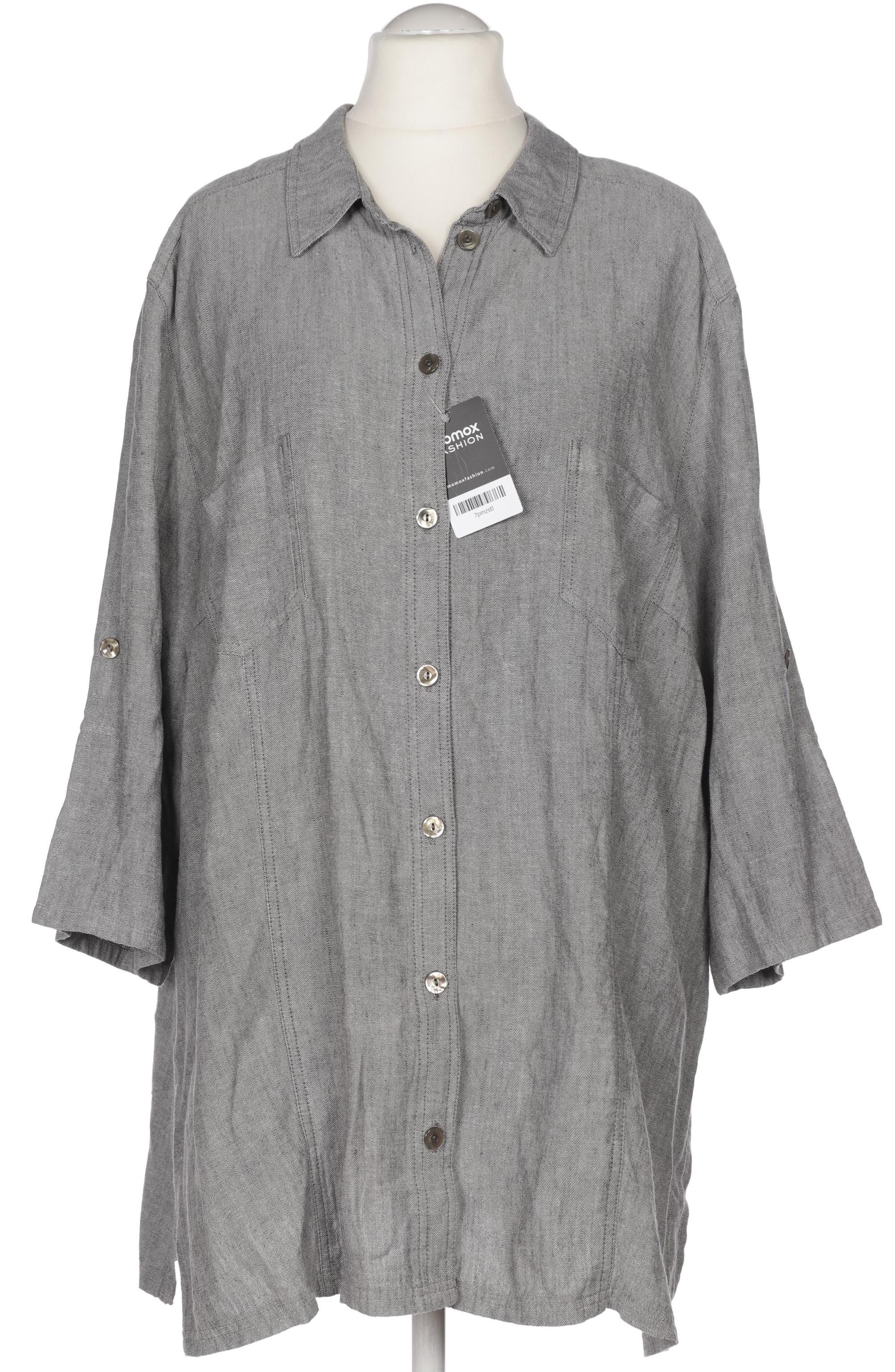

Selection by Ulla Popken Damen Bluse, grau, Gr. 24