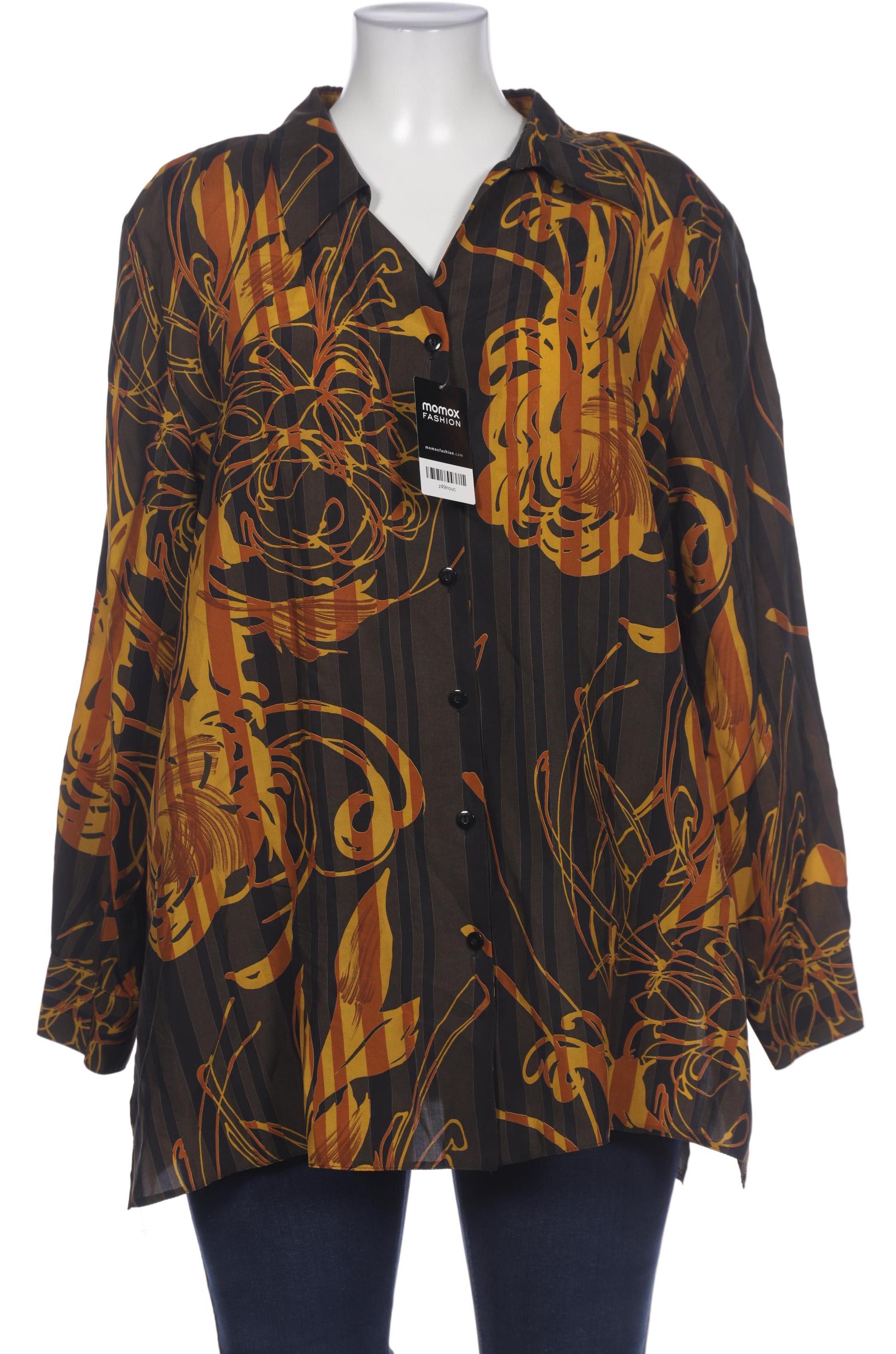 

Selection by Ulla Popken Damen Bluse, braun, Gr. 46