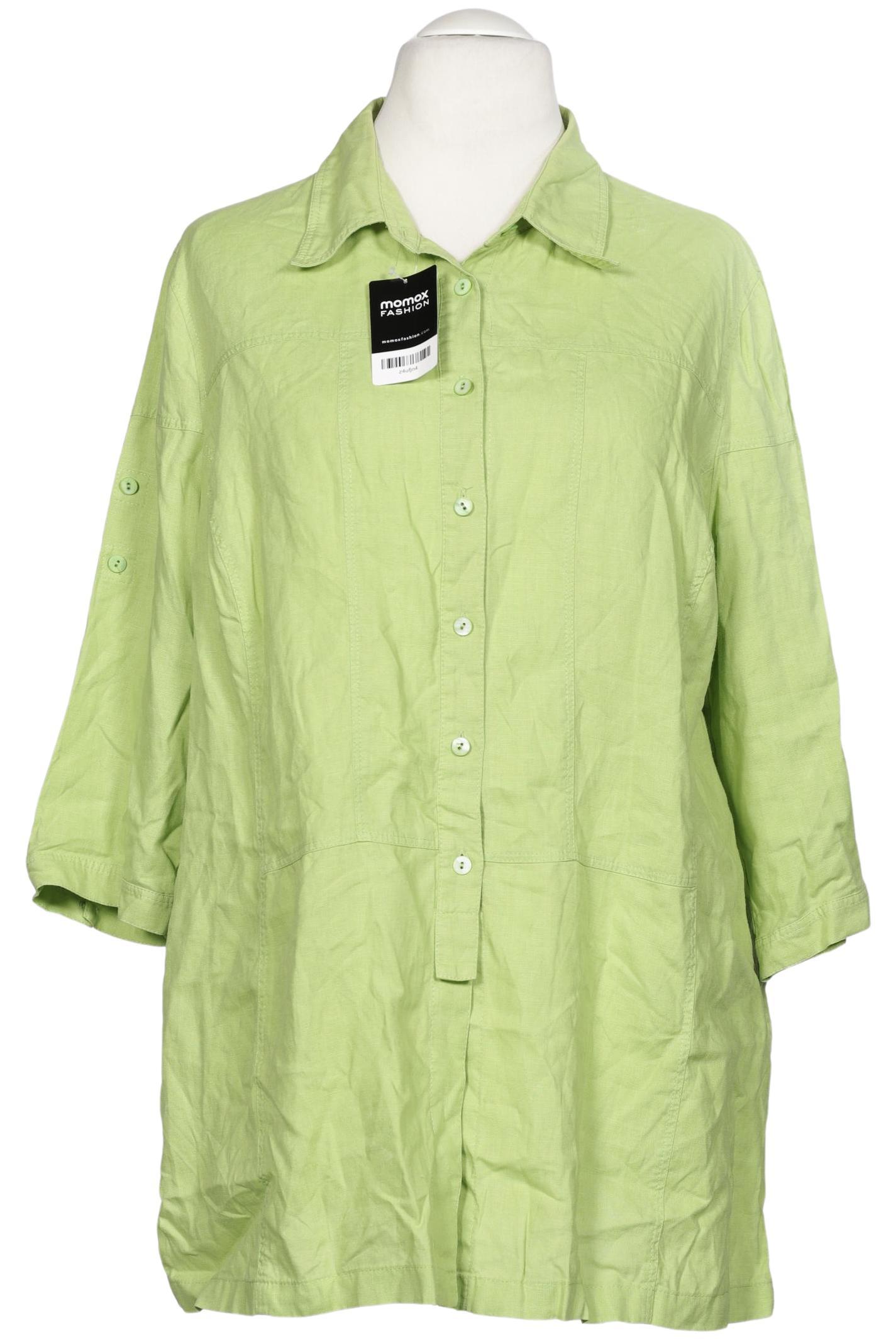 

Selection by Ulla Popken Damen Bluse, hellgrün, Gr. 50