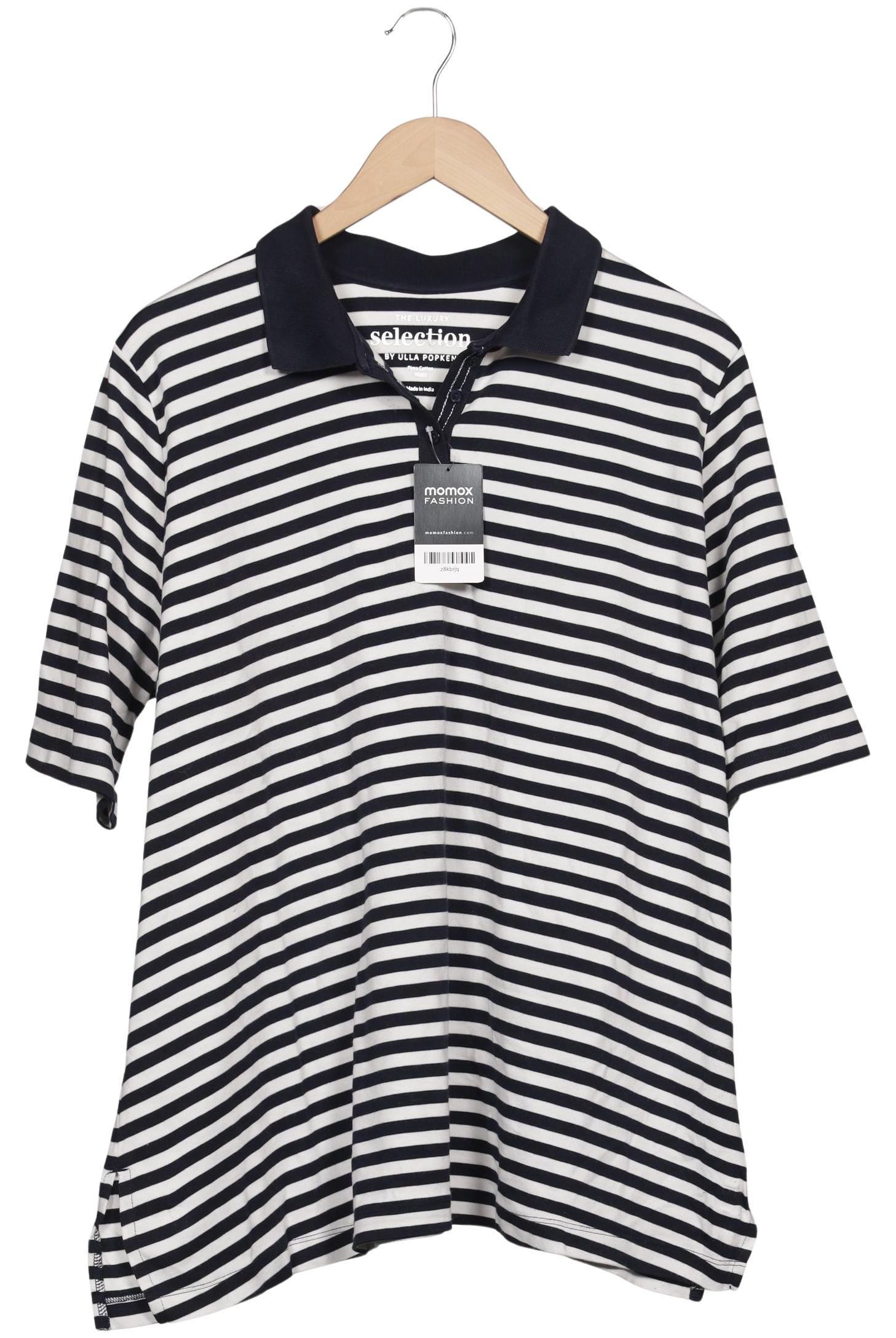 Thumbnail - Selection by Ulla Popken Damen Poloshirt, marineblau, Gr. 50