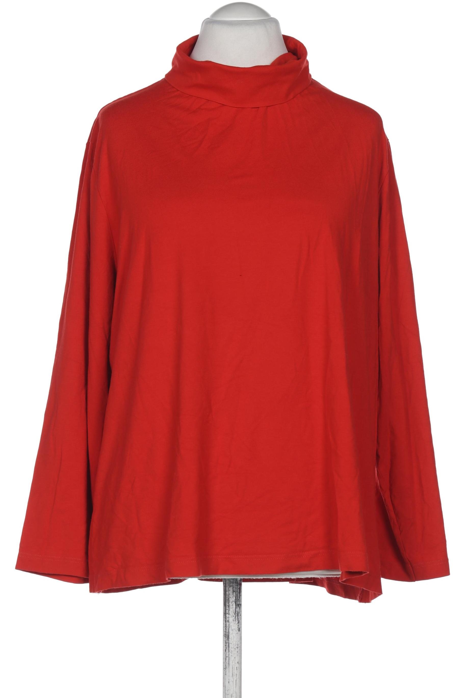 

Selection by Ulla Popken Damen Langarmshirt, rot, Gr. 54