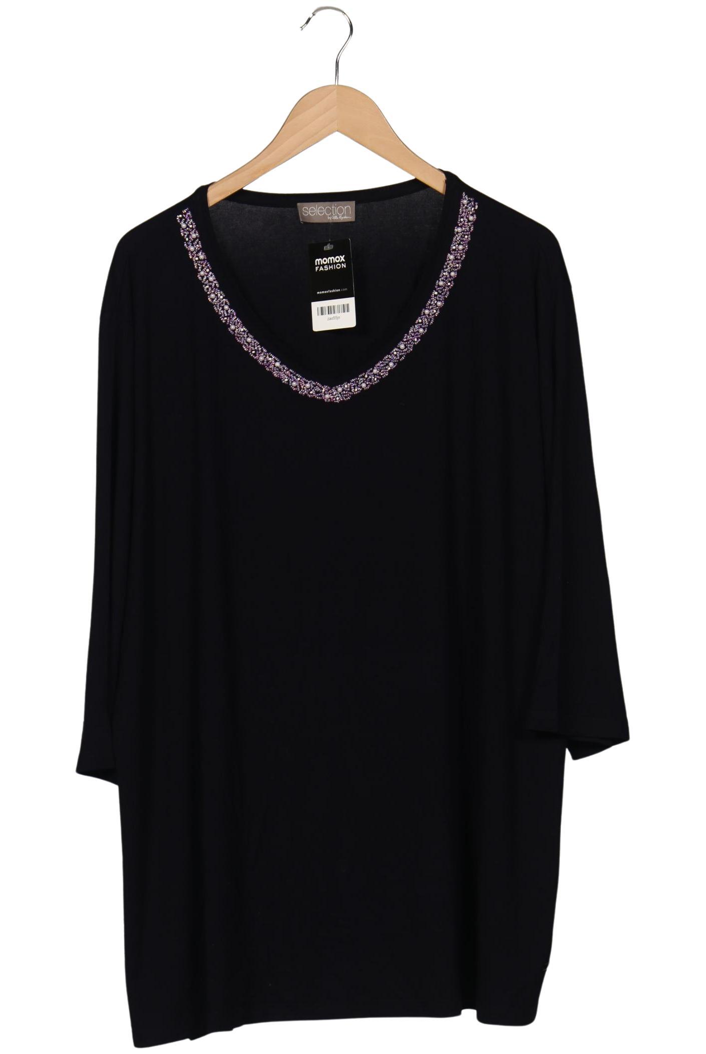 

Selection by Ulla Popken Damen T-Shirt, marineblau, Gr. 54