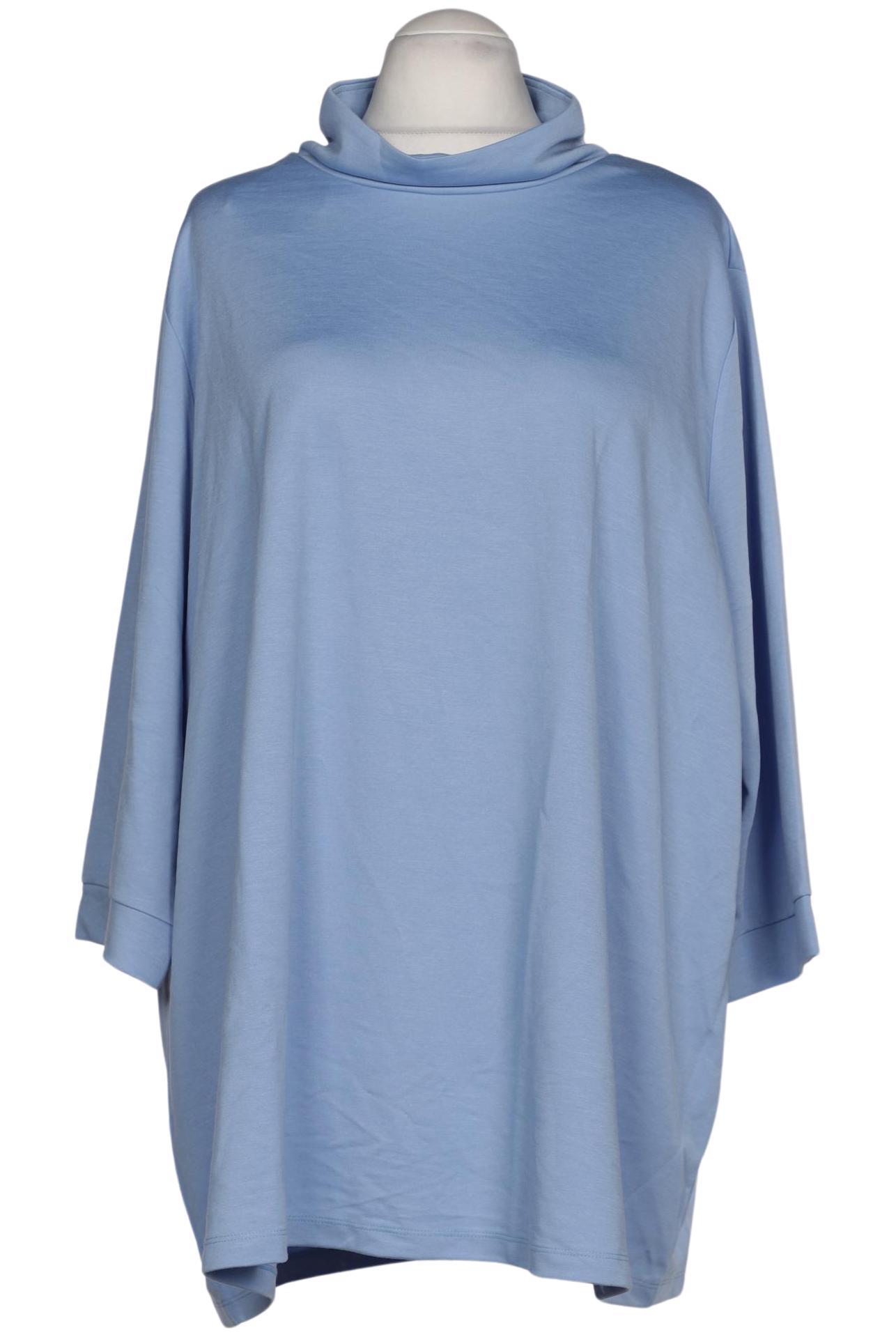 

Selection by Ulla Popken Damen Langarmshirt, hellblau, Gr. 58