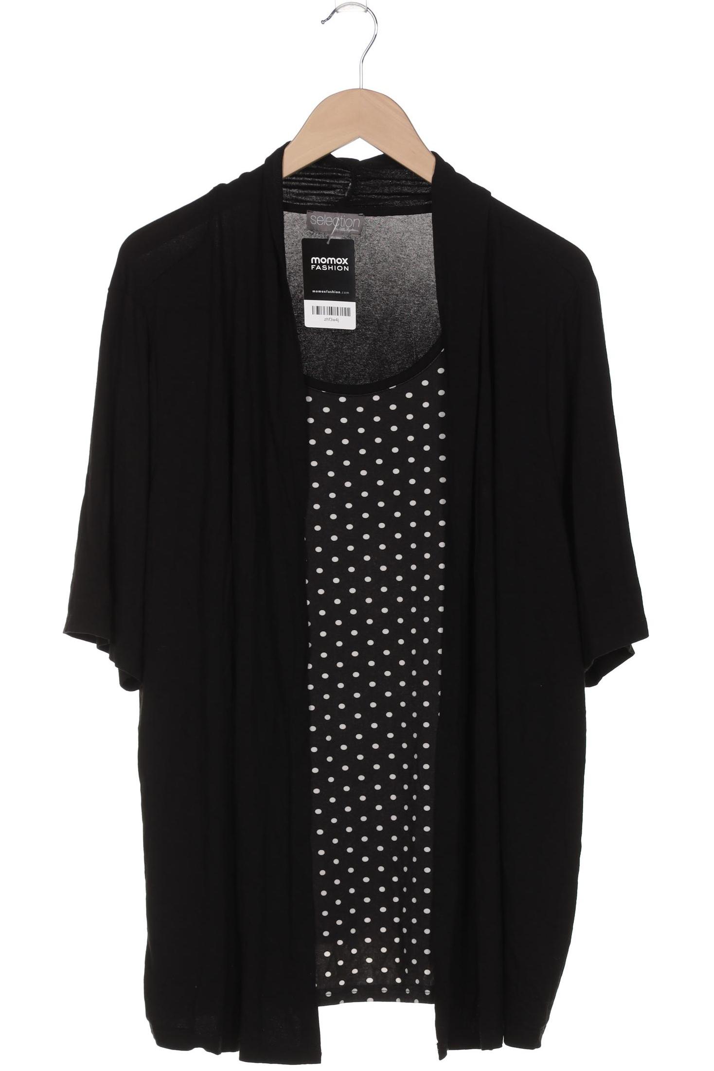 

Selection by Ulla Popken Damen T-Shirt, schwarz, Gr. 50
