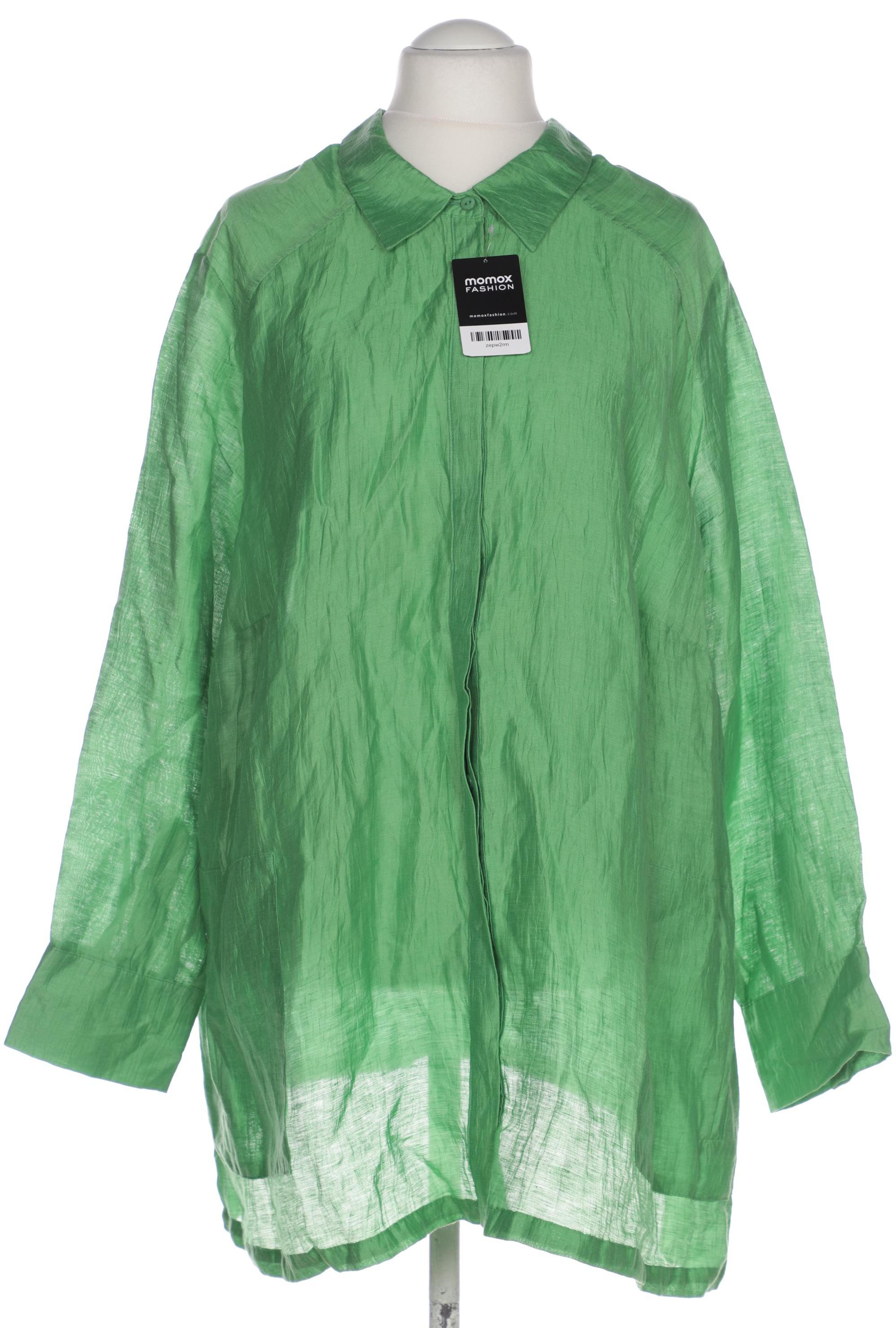 

Selection by Ulla Popken Damen Bluse, grün, Gr. 54
