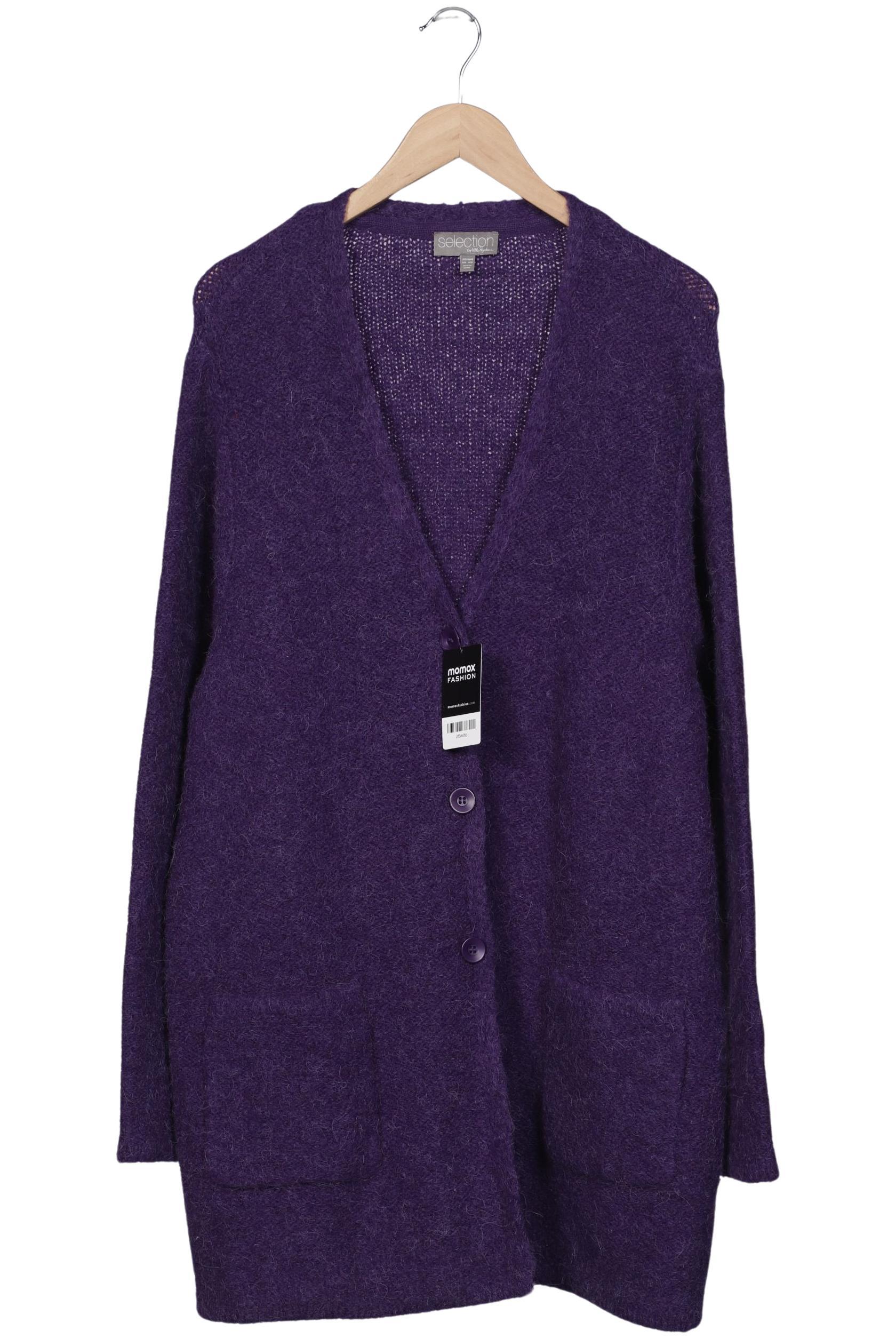 

Selection by Ulla Popken Damen Strickjacke, flieder, Gr. 46