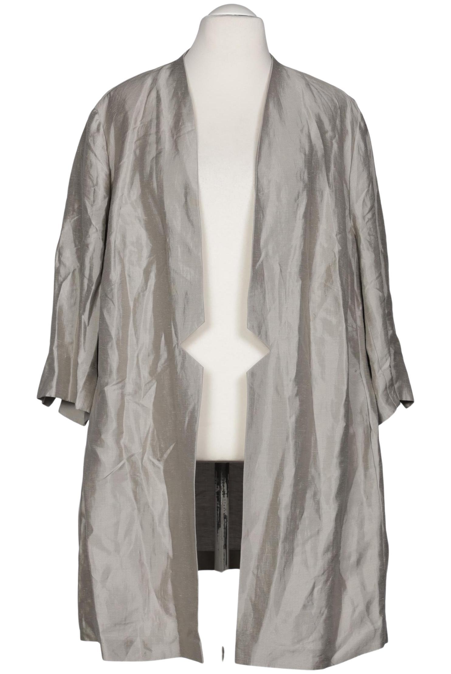 

Selection by Ulla Popken Damen Blazer, grau, Gr. 58