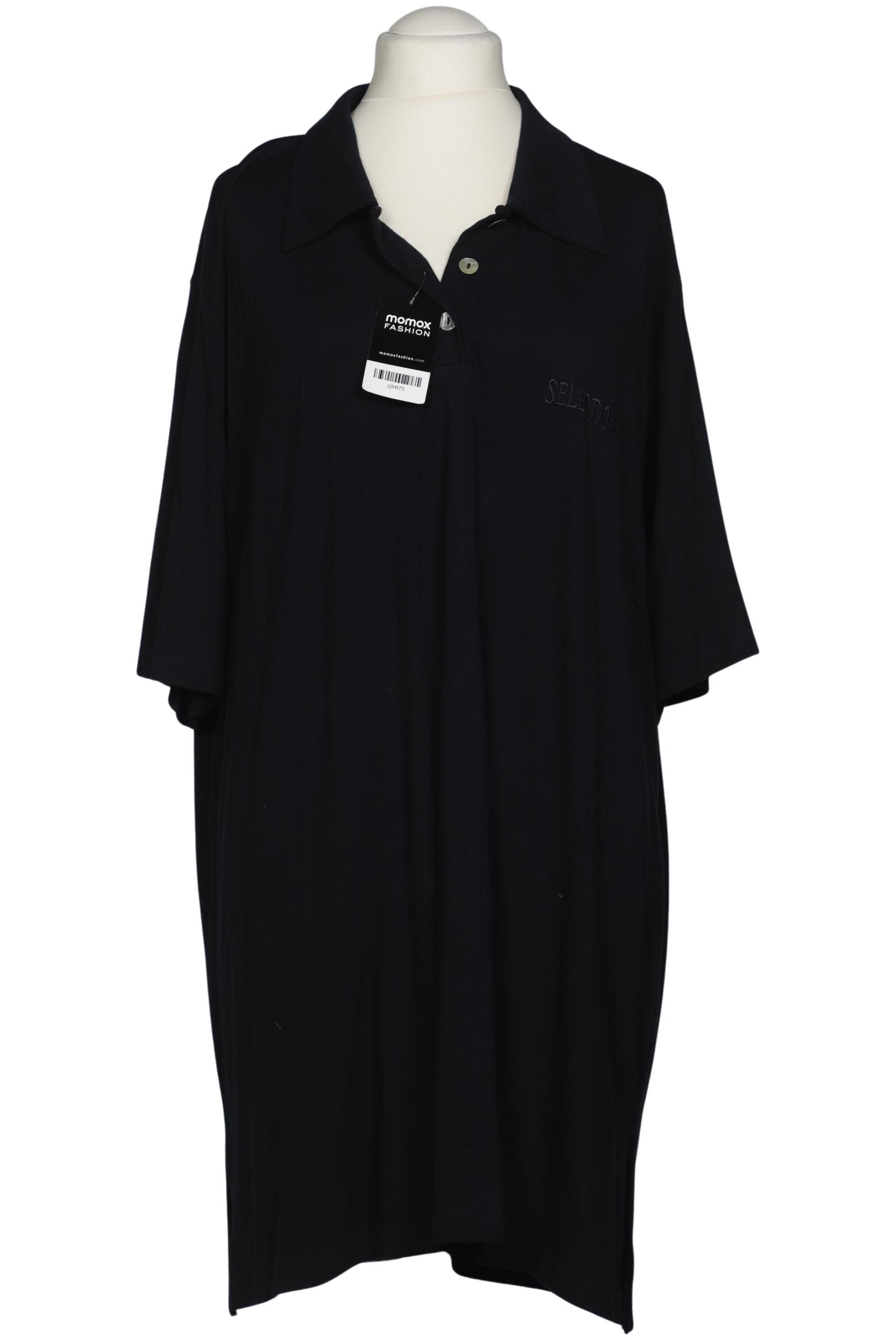 

Selection by Ulla Popken Damen Poloshirt, marineblau, Gr. 54