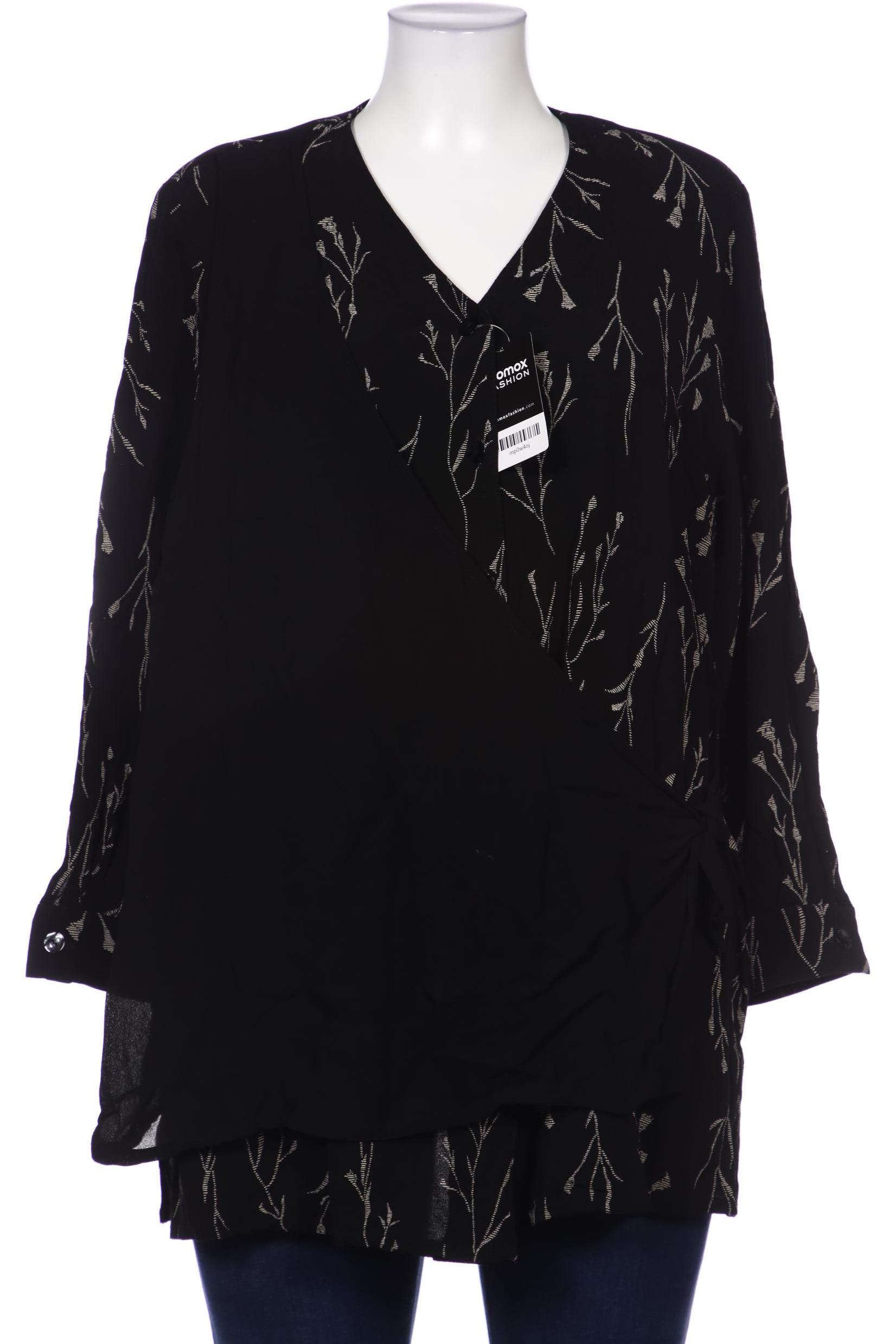 

Selection by Ulla Popken Damen Bluse, schwarz, Gr. 46