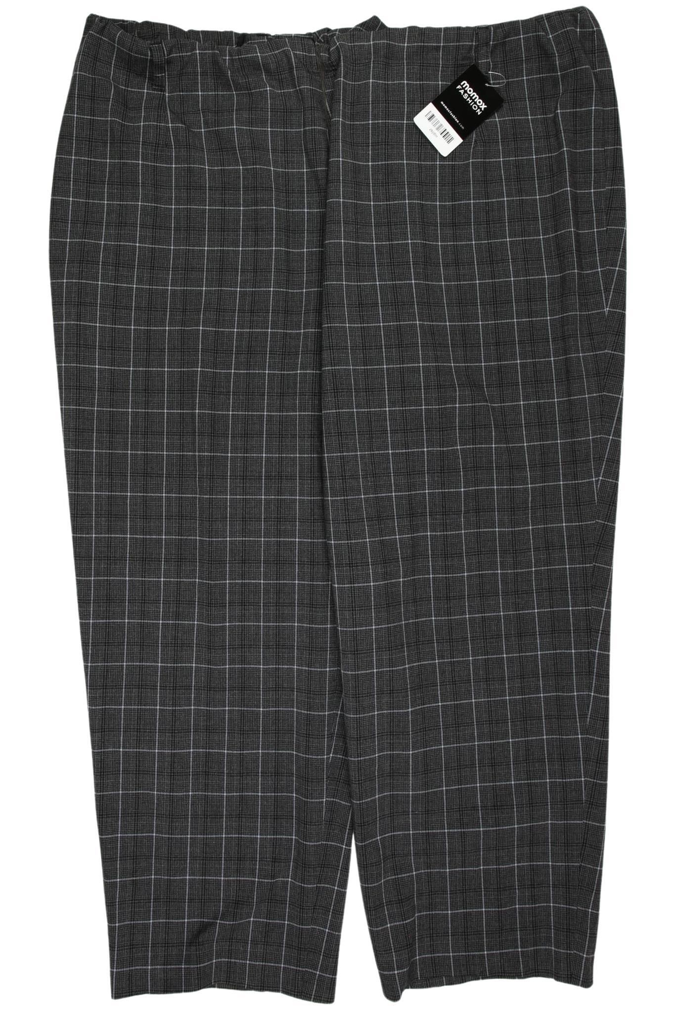 

Selection by Ulla Popken Damen Stoffhose, grau, Gr. 52