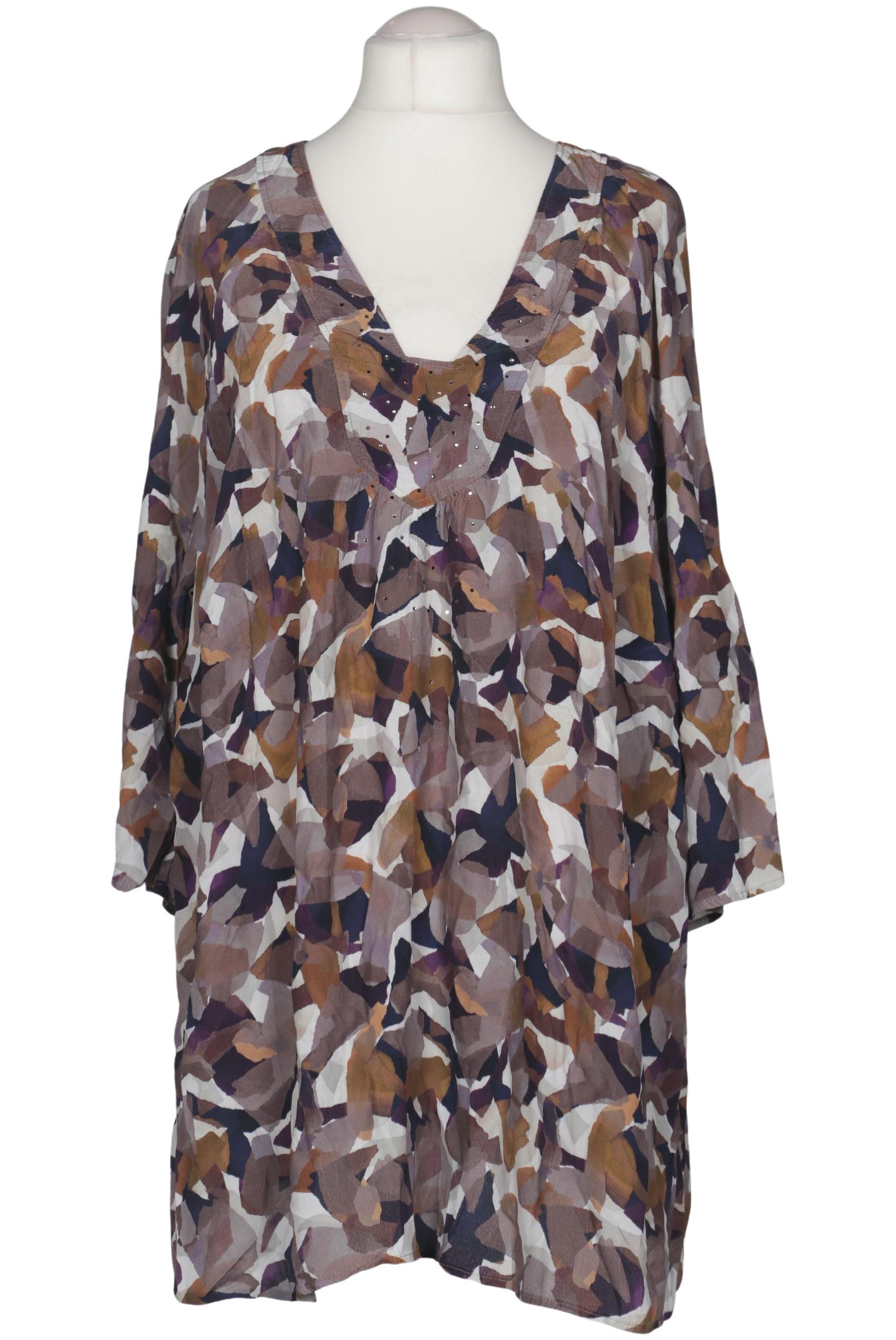 

Selection by Ulla Popken Damen Bluse, mehrfarbig, Gr. 54
