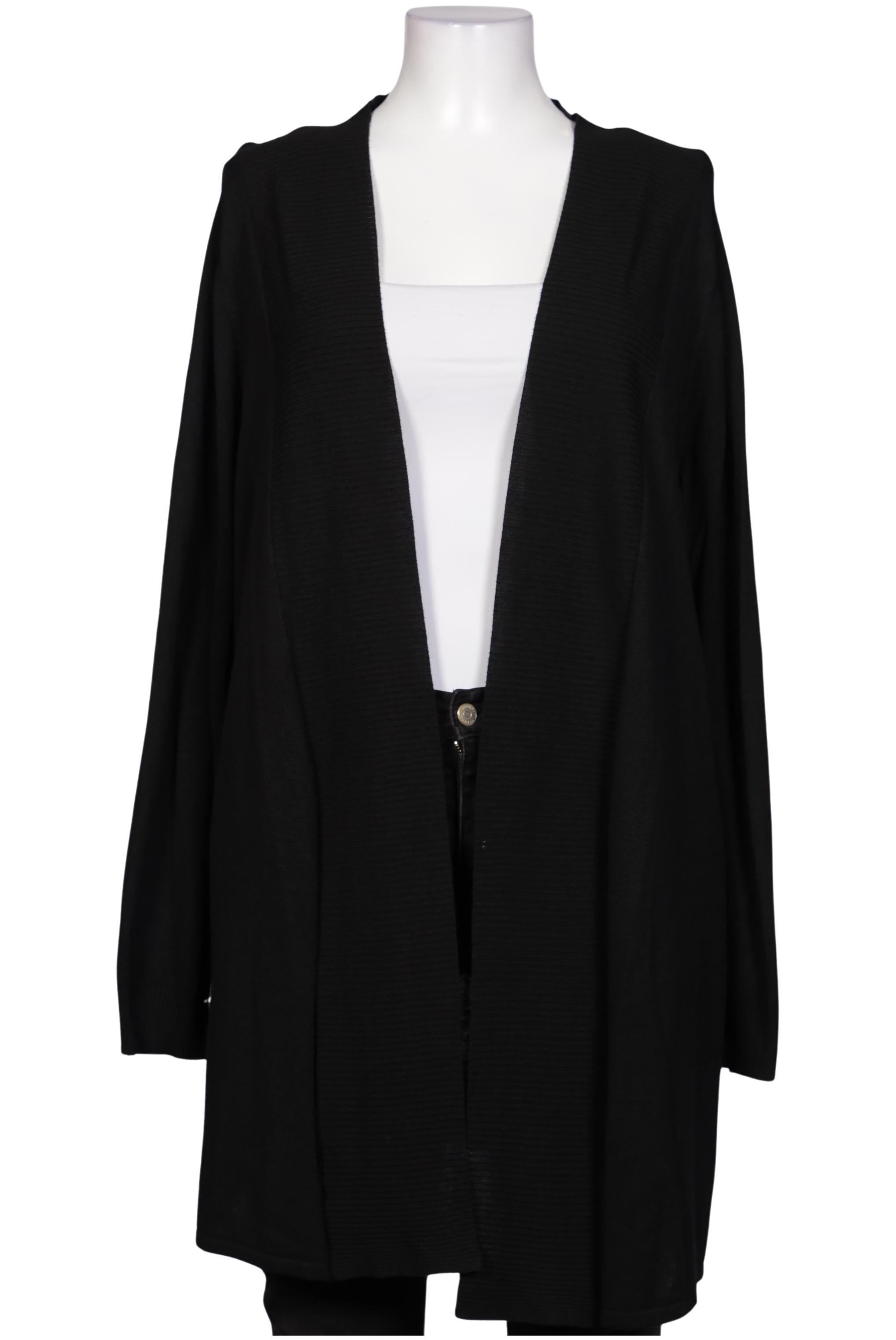 

Selection by Ulla Popken Damen Strickjacke, schwarz, Gr. 46