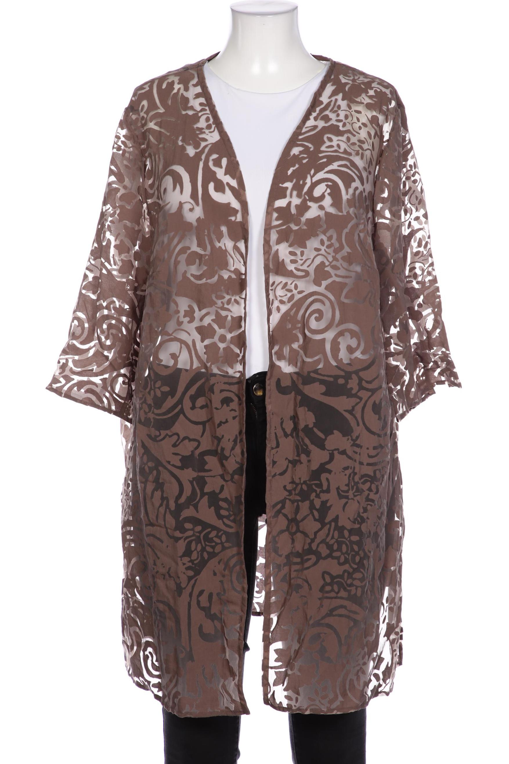 

Selection by Ulla Popken Damen Strickjacke, braun, Gr. 50