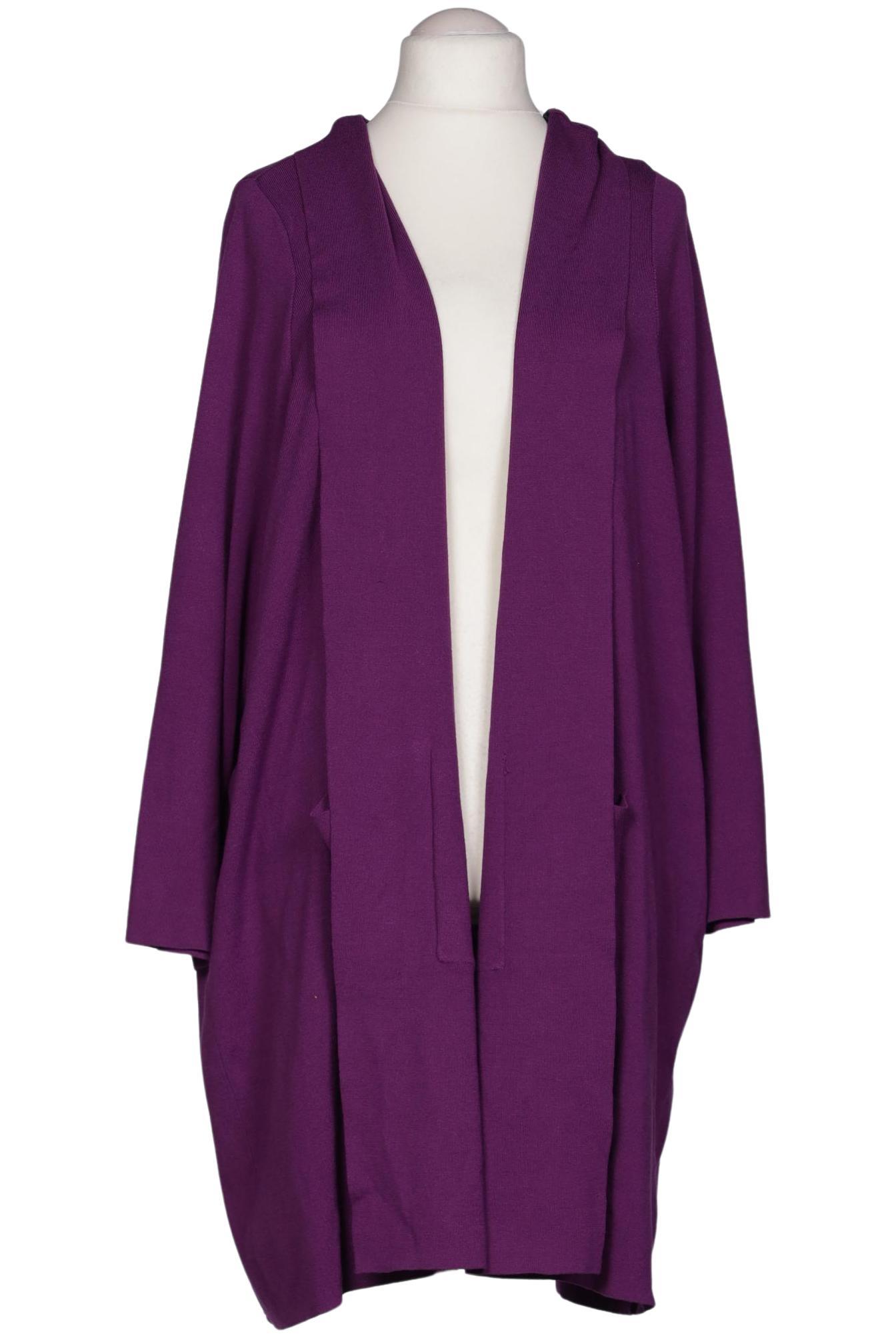 

Selection by Ulla Popken Damen Strickjacke, flieder, Gr. 58