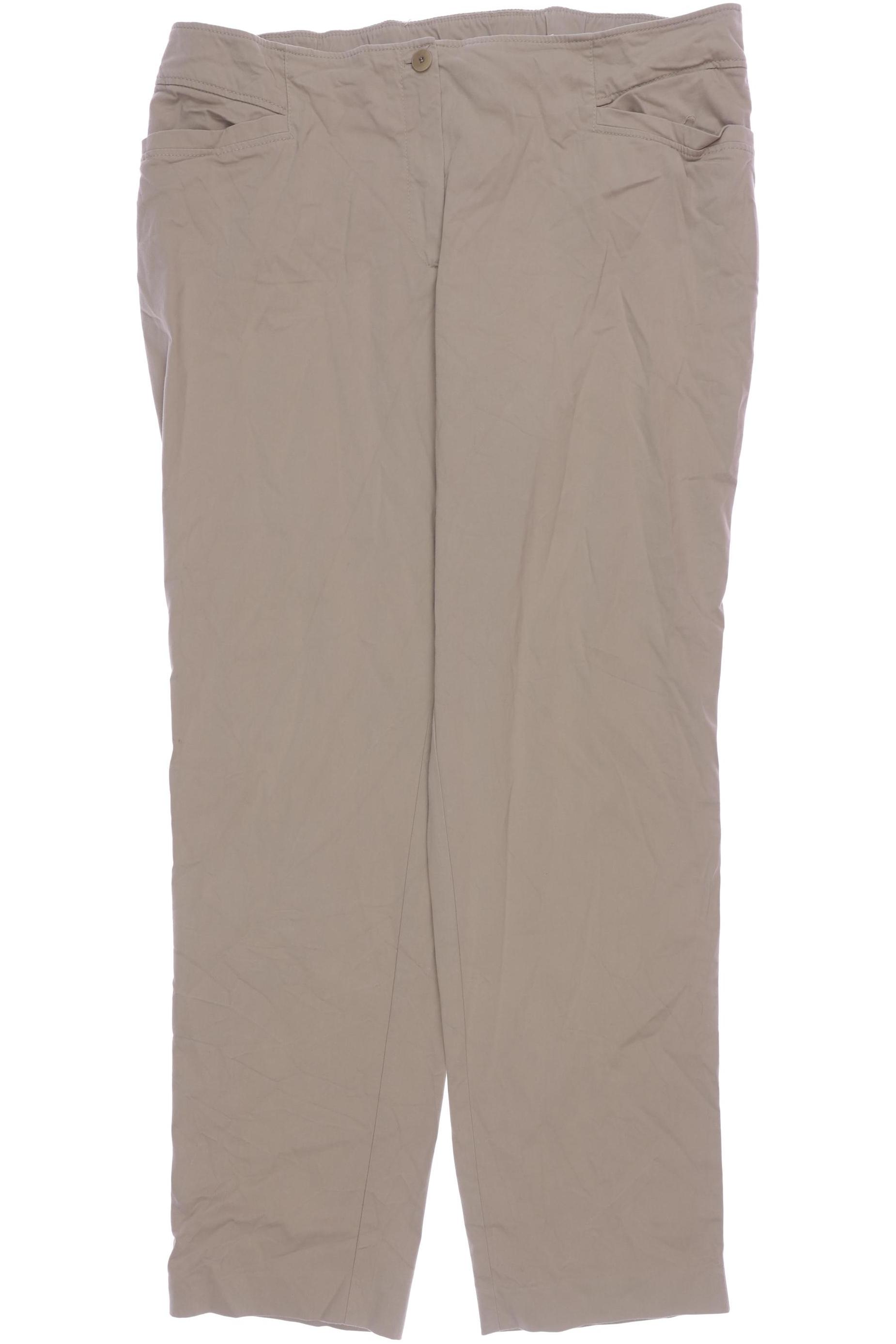 

Selection by Ulla Popken Damen Stoffhose, beige, Gr. 48