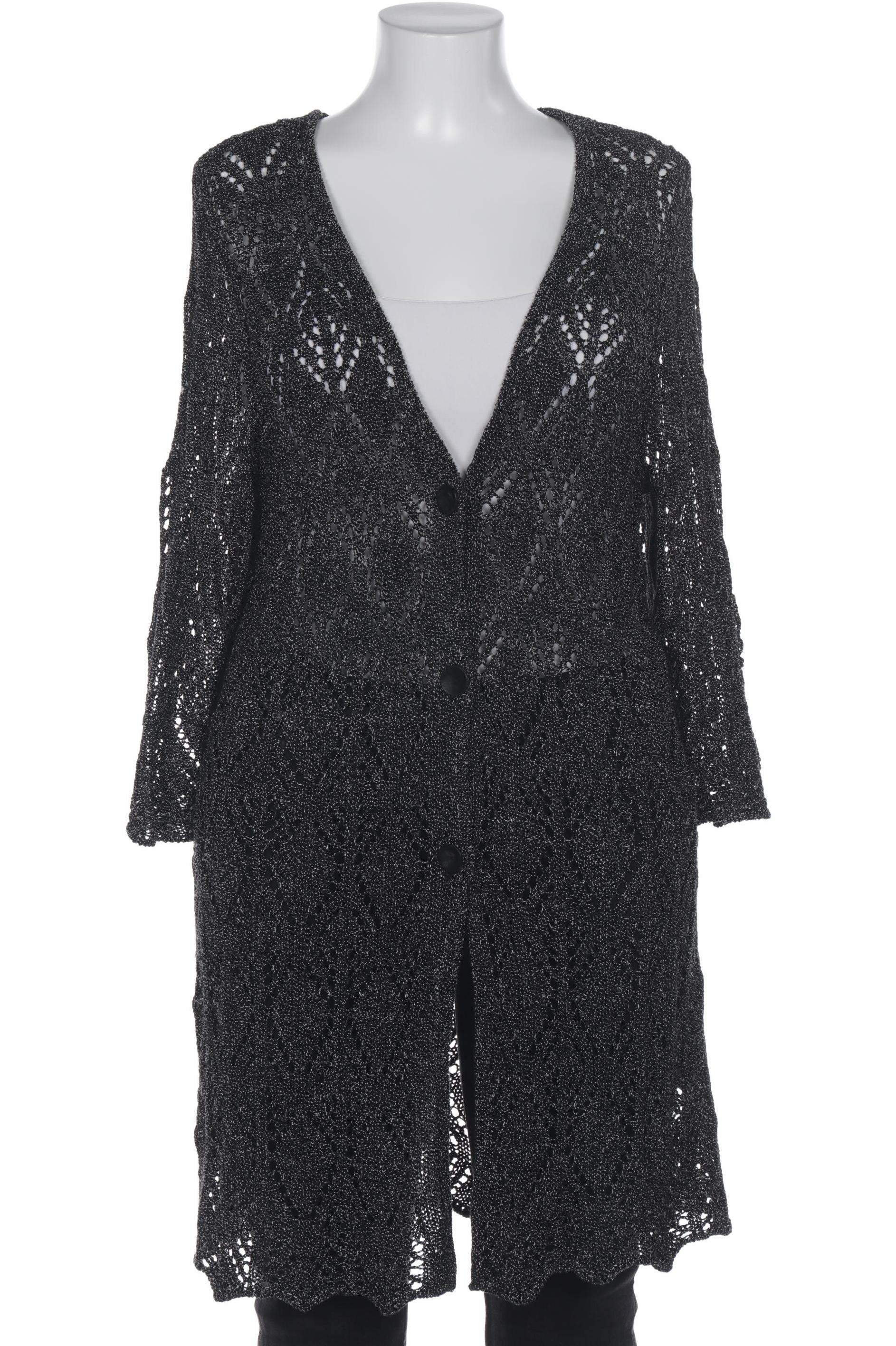 

Selection by Ulla Popken Damen Strickjacke, schwarz, Gr. 42