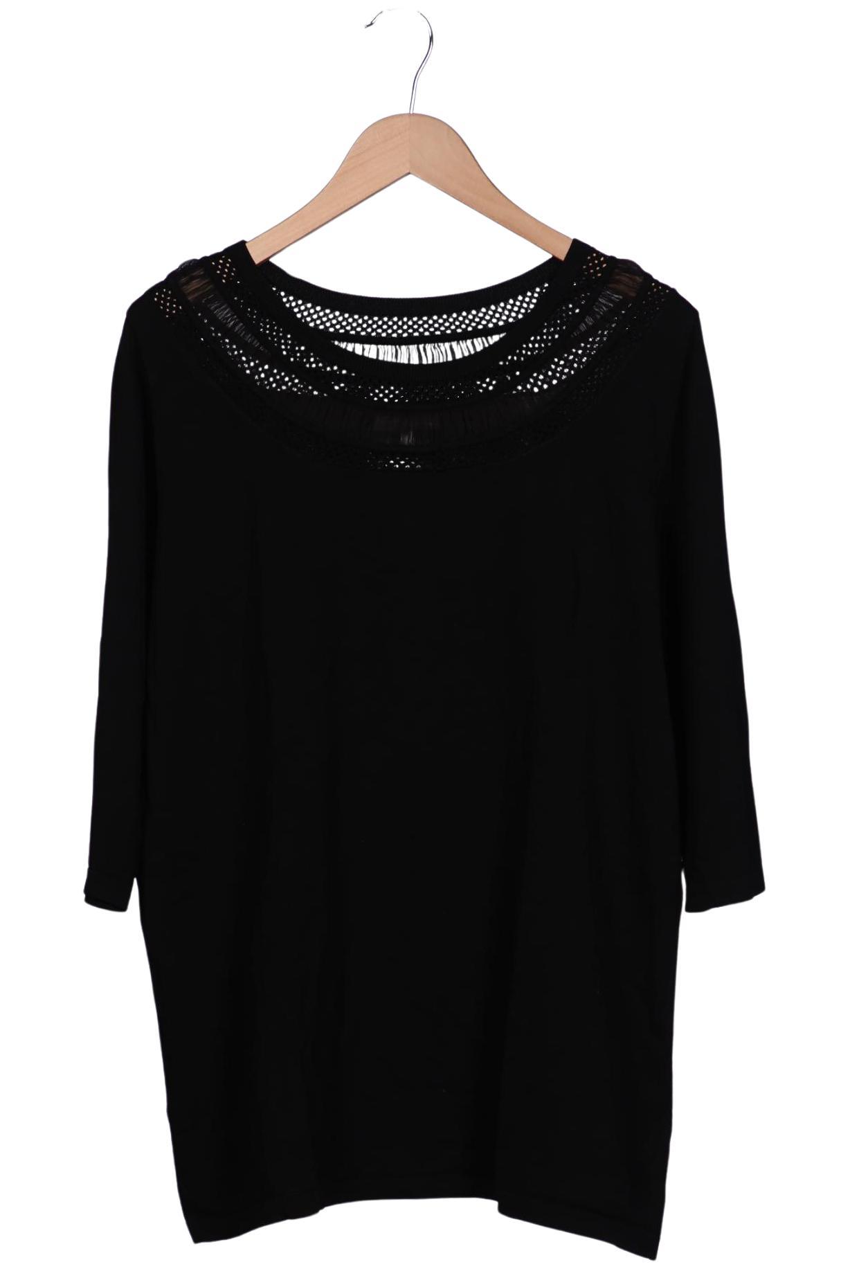 

Selection by Ulla Popken Damen T-Shirt, schwarz, Gr. 46