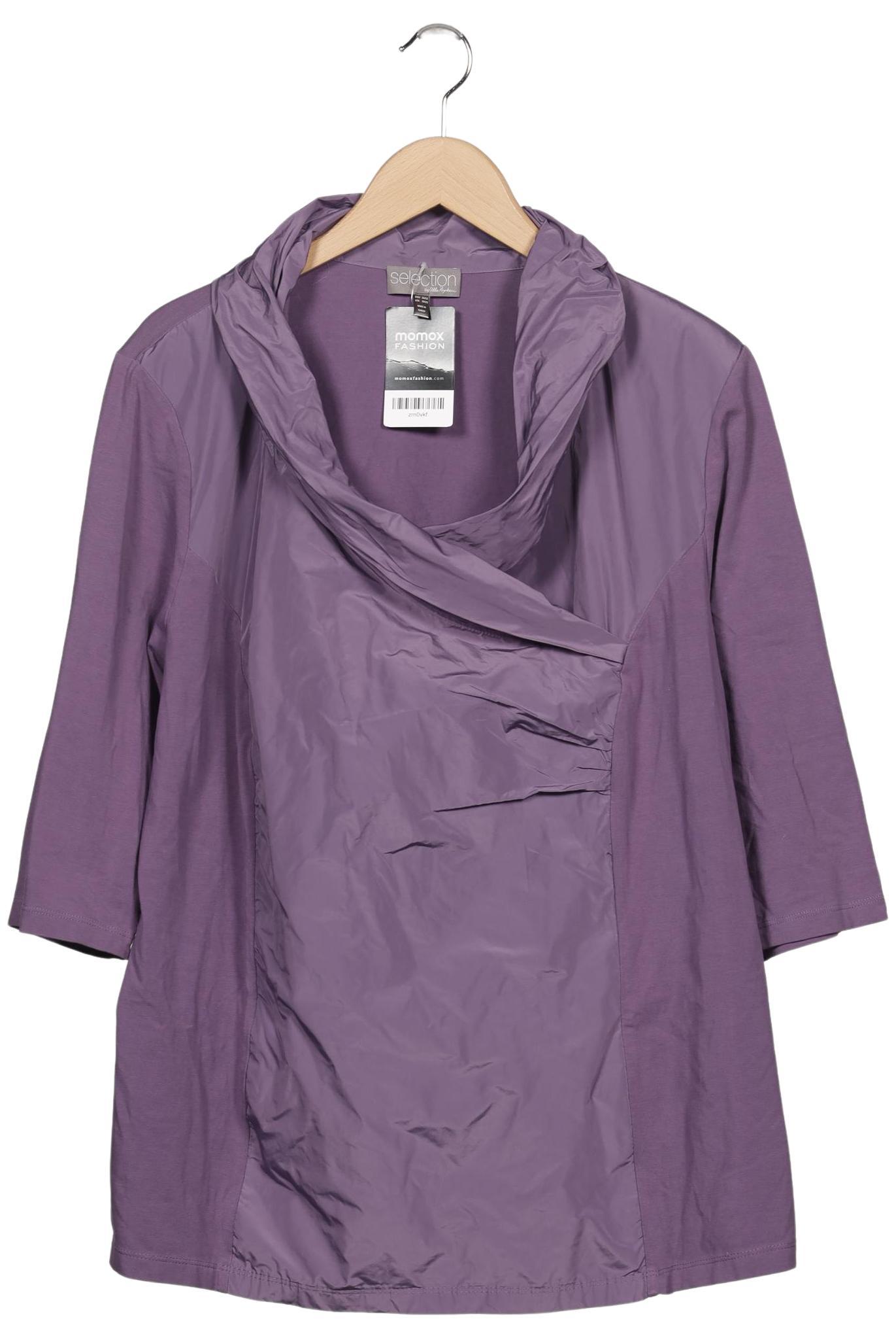 

Selection by Ulla Popken Damen Langarmshirt, flieder, Gr. 50