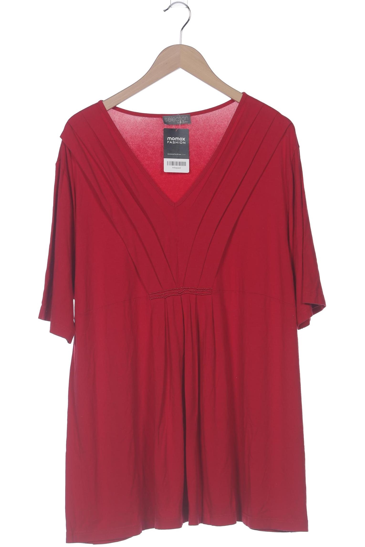 

Selection by Ulla Popken Damen T-Shirt, rot, Gr. 50