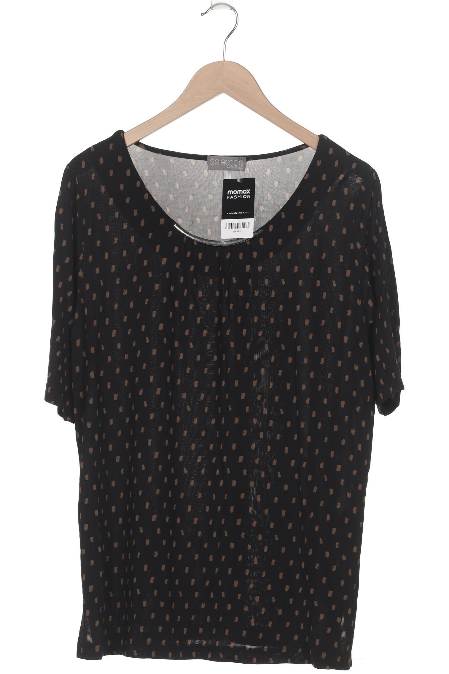 

Selection by Ulla Popken Damen T-Shirt, schwarz, Gr. 42