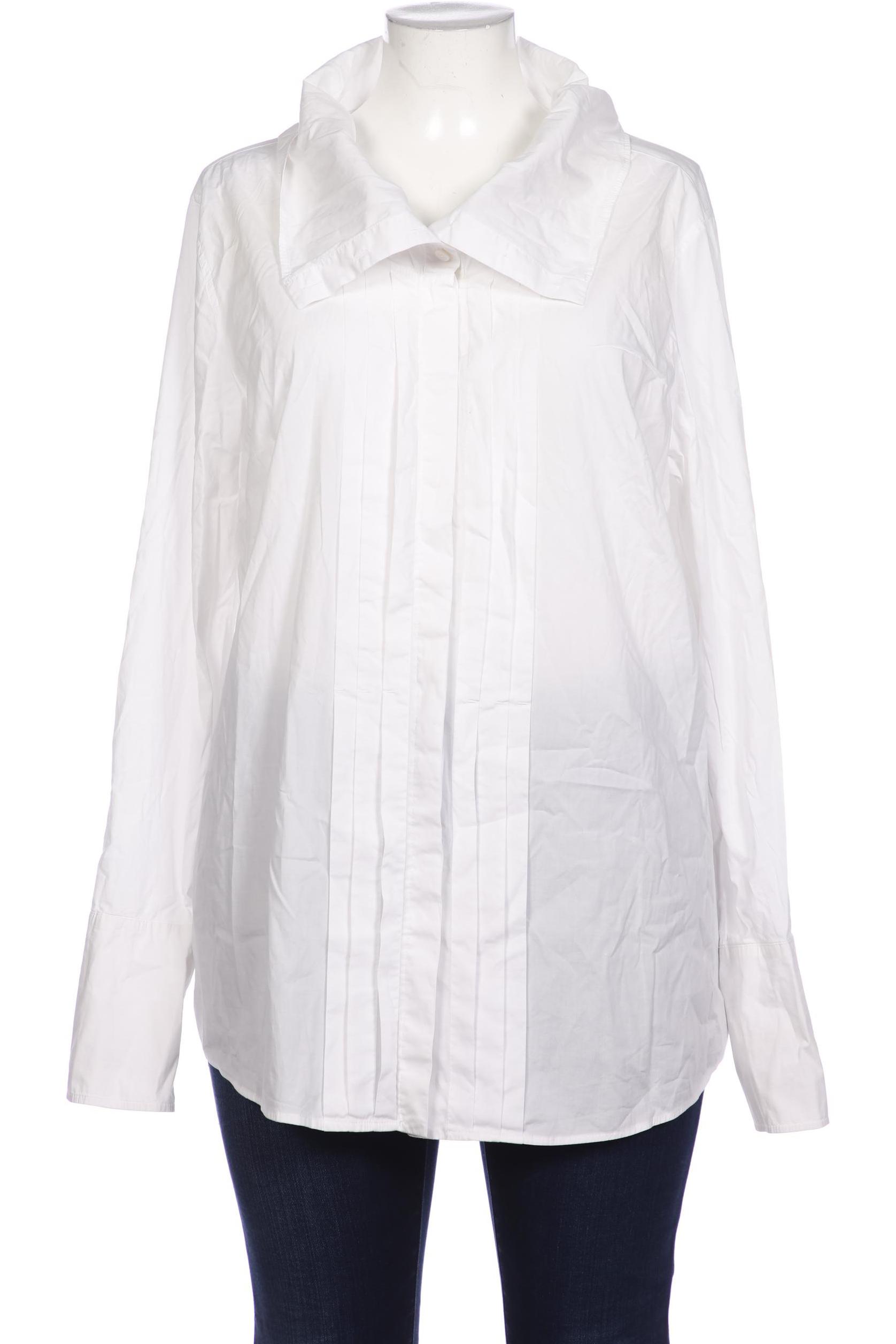 

Selection by Ulla Popken Damen Bluse, weiß, Gr. 44