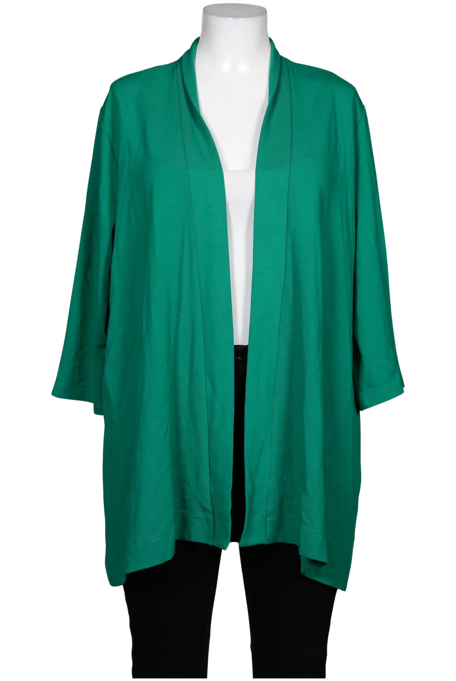 

Selection by Ulla Popken Damen Strickjacke, grün, Gr. 50