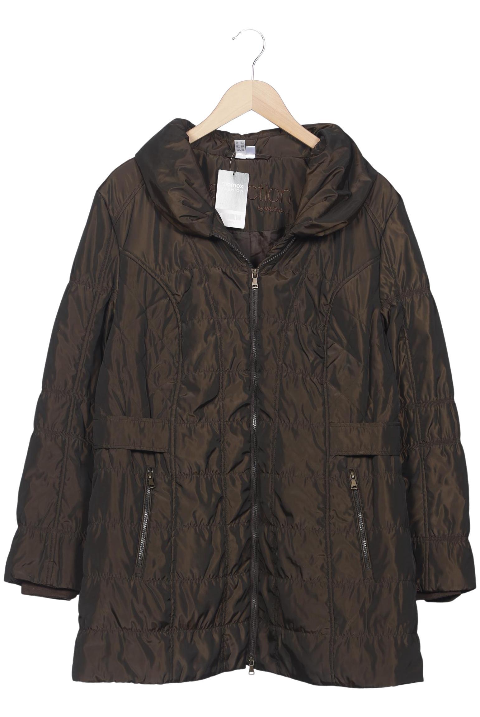 

Selection by Ulla Popken Damen Mantel, braun, Gr. 42