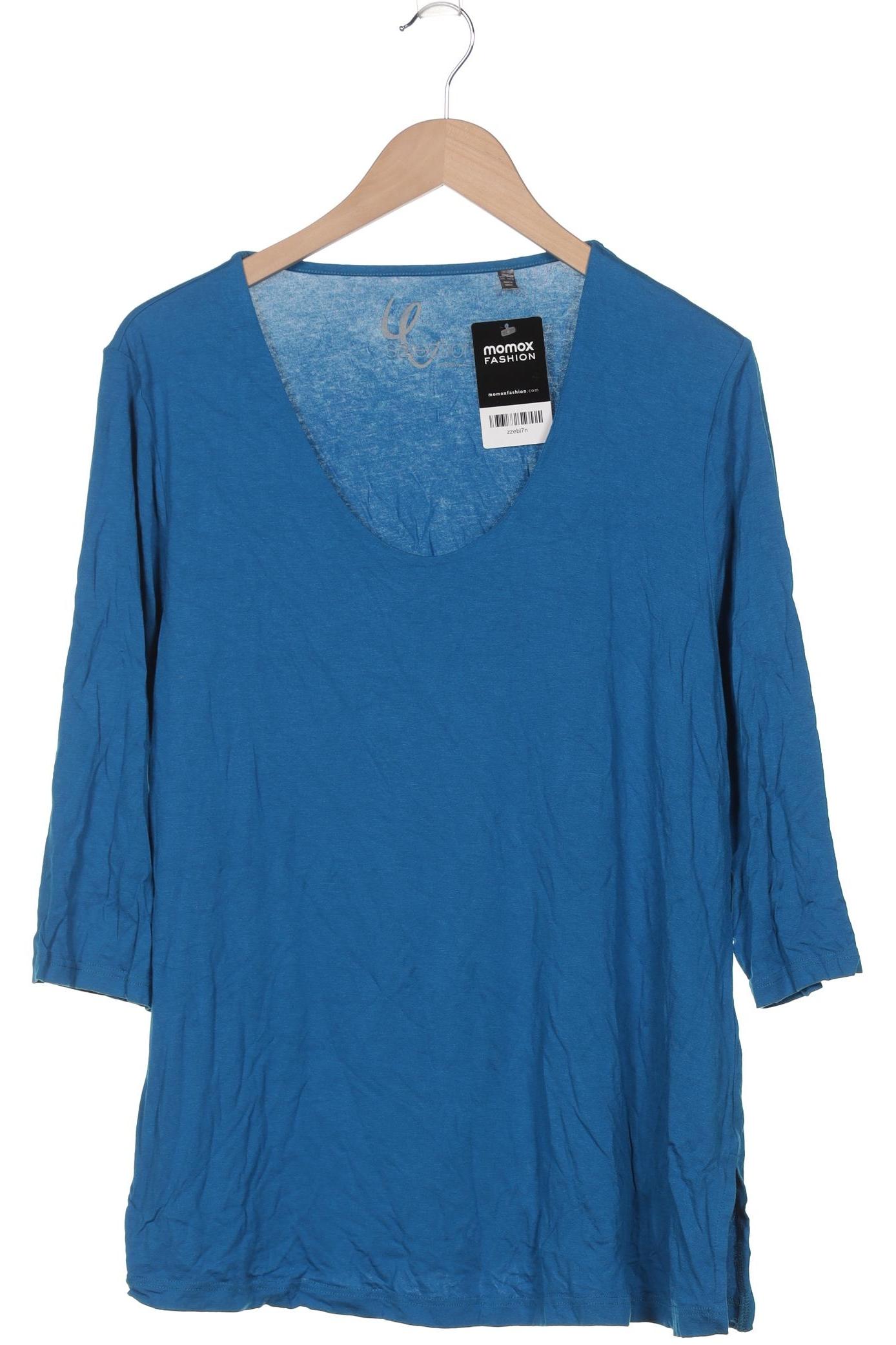 

Selection by Ulla Popken Damen T-Shirt, blau, Gr. 46