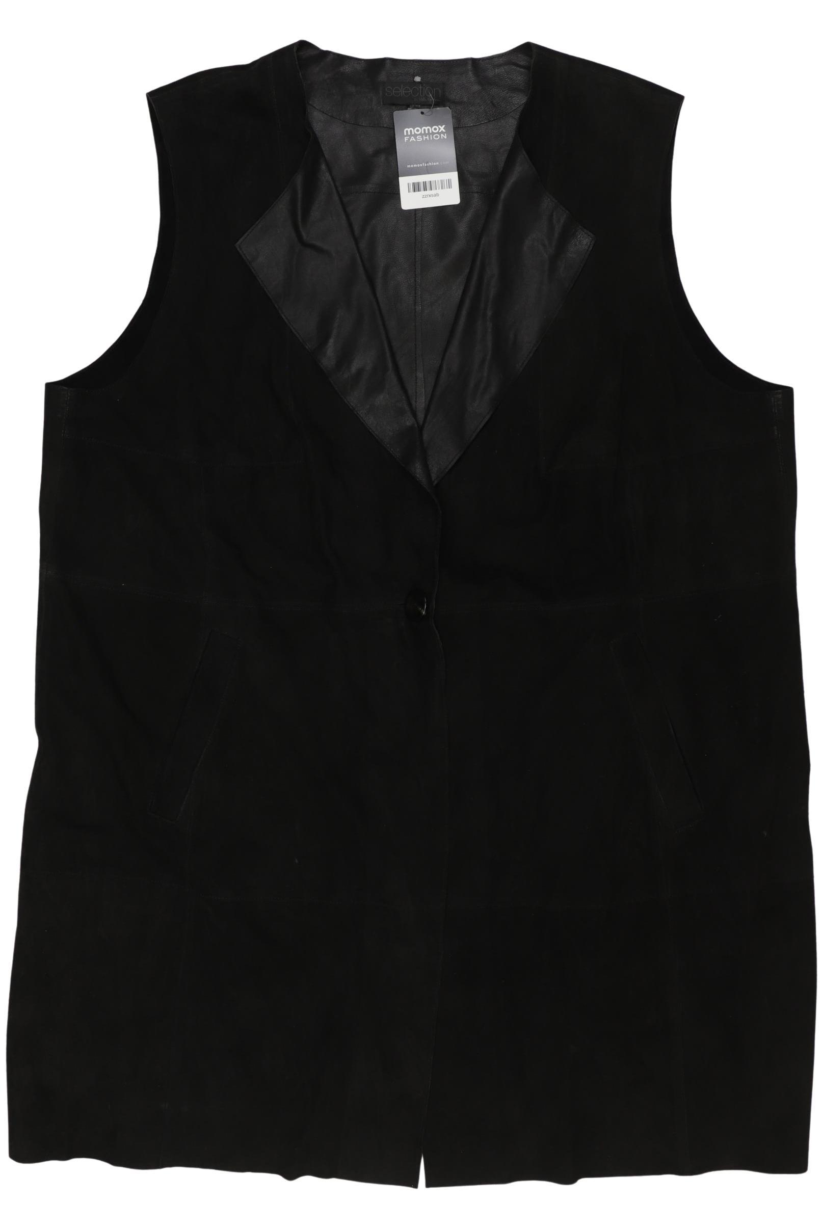 

Selection by Ulla Popken Damen Weste, schwarz, Gr. 50