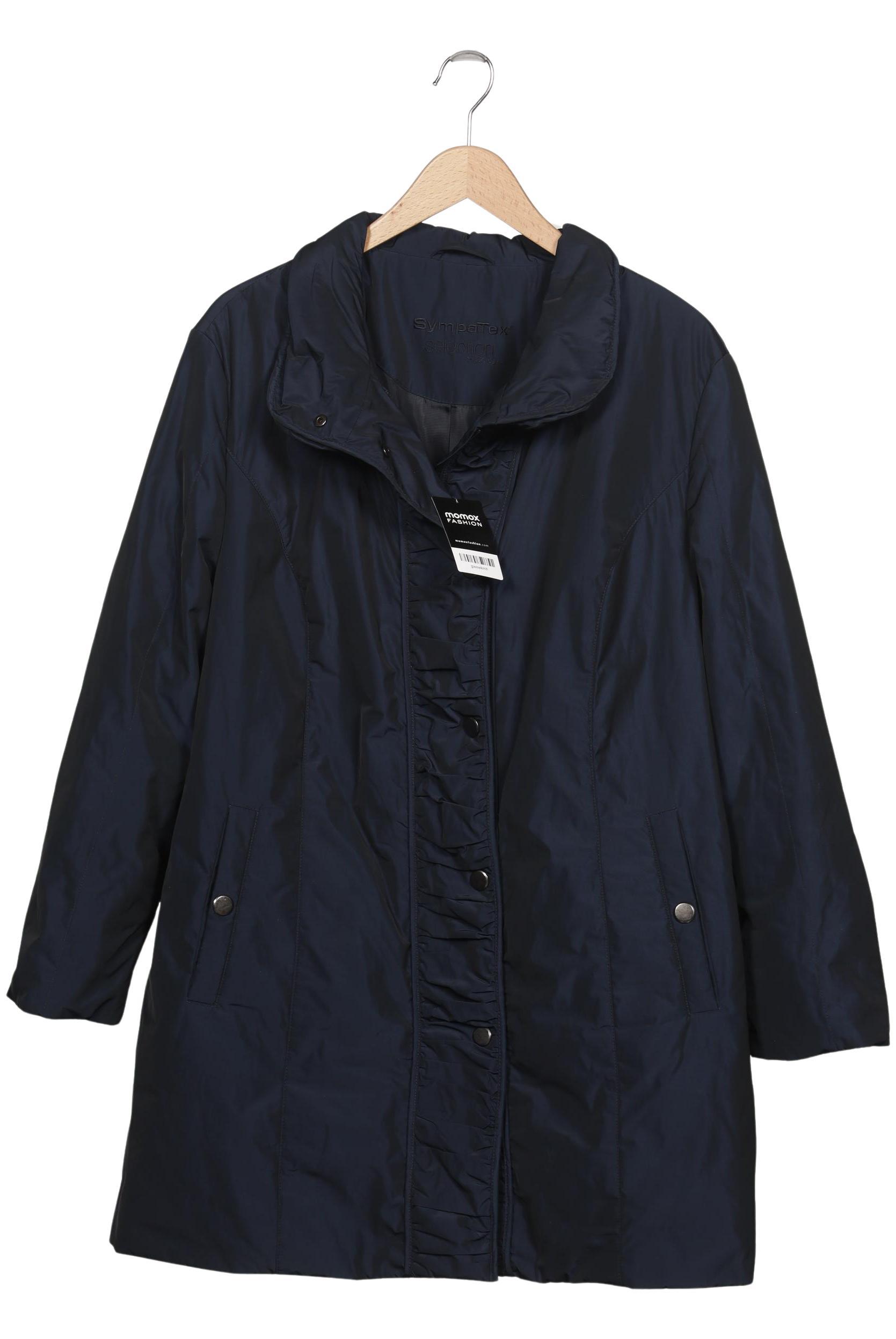 

Selection by Ulla Popken Damen Mantel, marineblau, Gr. 46