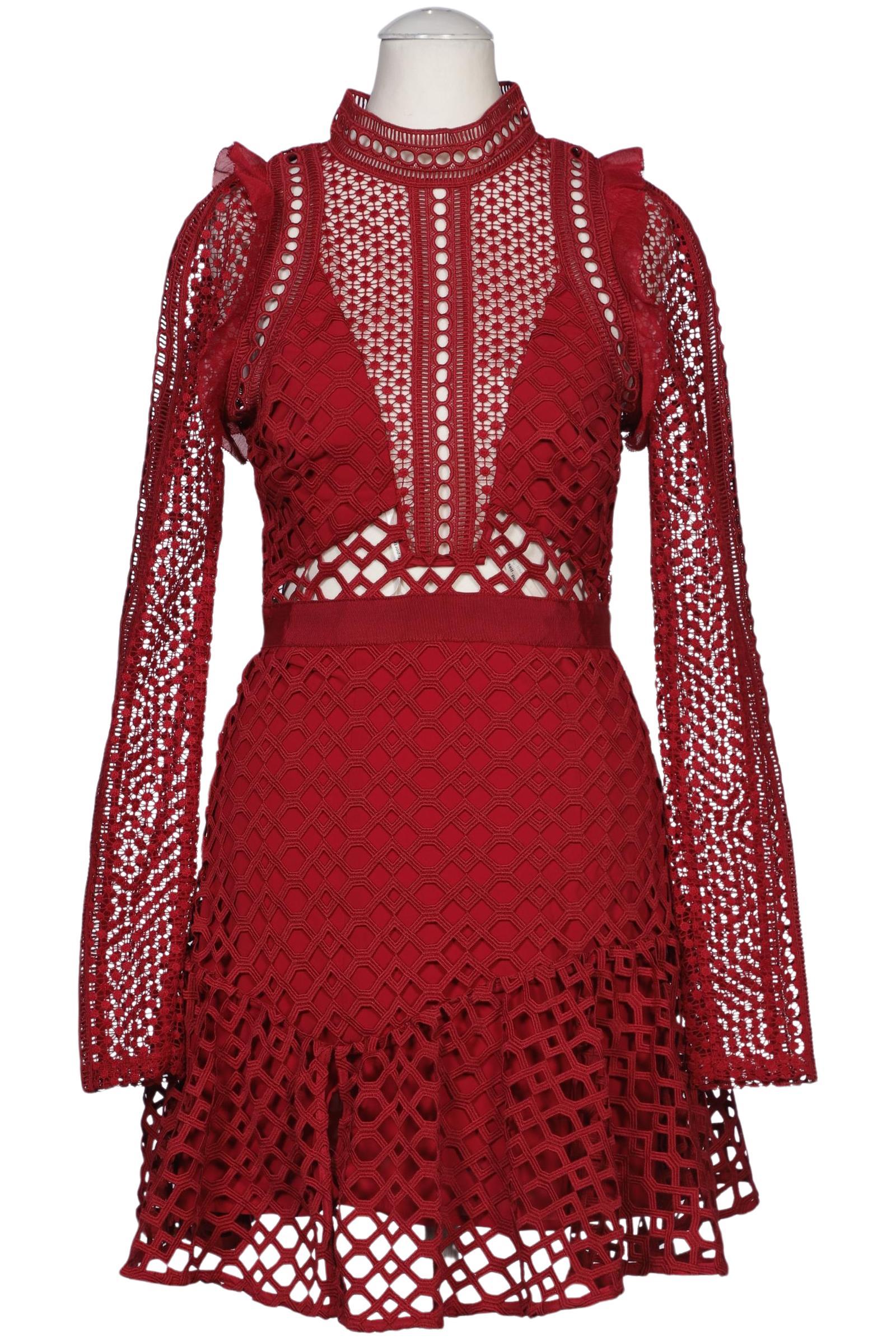 

self-portrait Damen Kleid, rot, Gr. 8