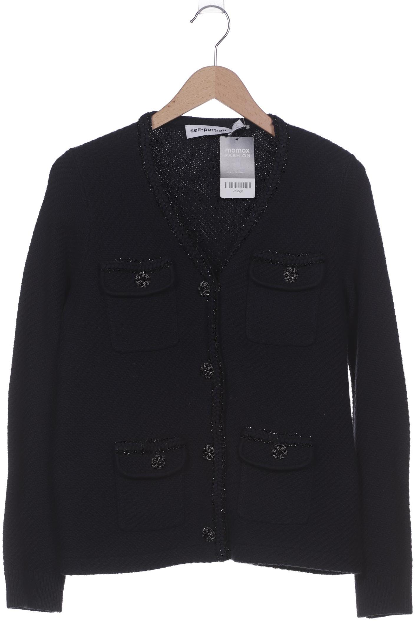 

self-portrait Damen Strickjacke, marineblau, Gr. 38