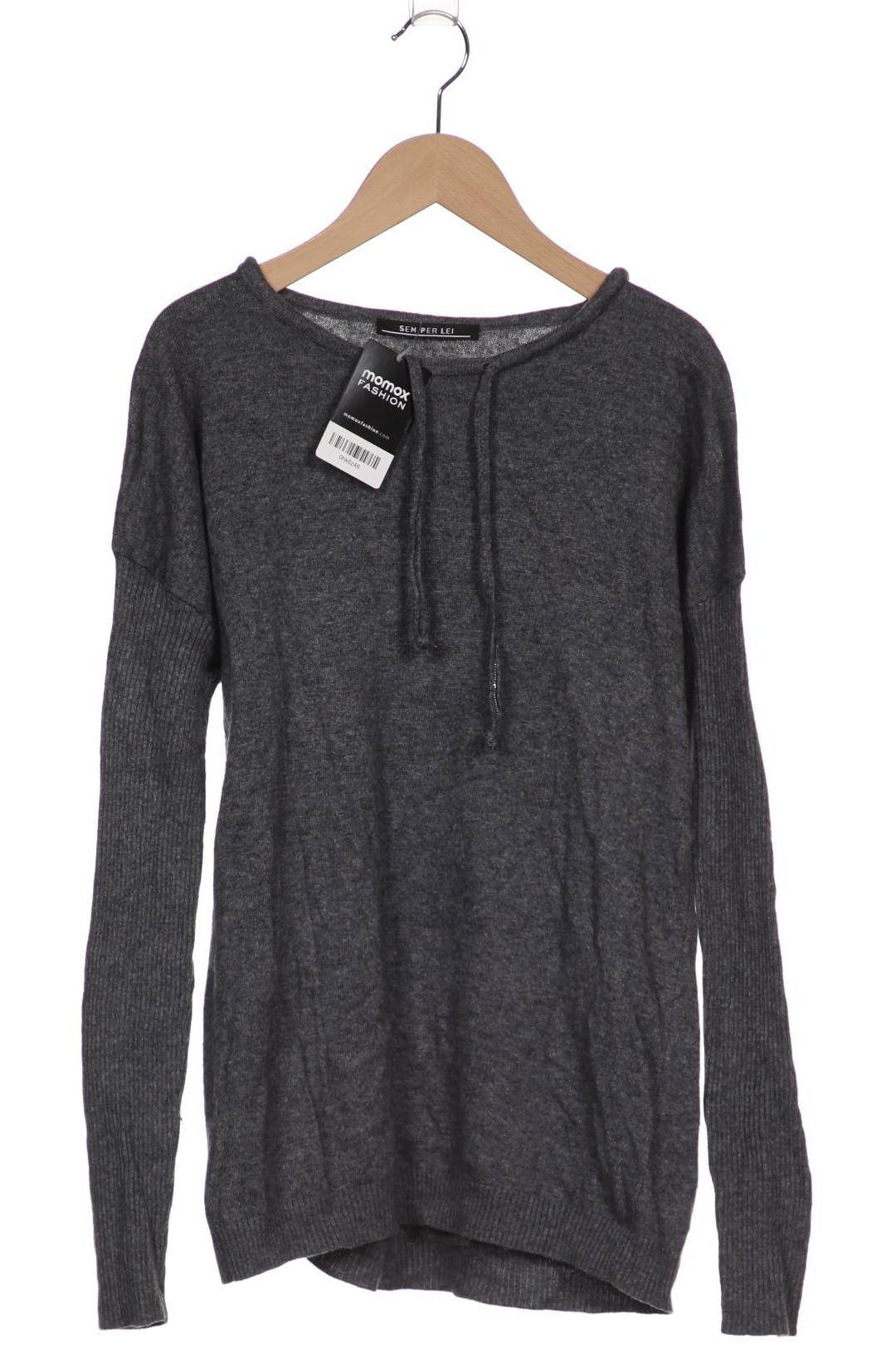 

SEM PER LEI Damen Pullover, grau