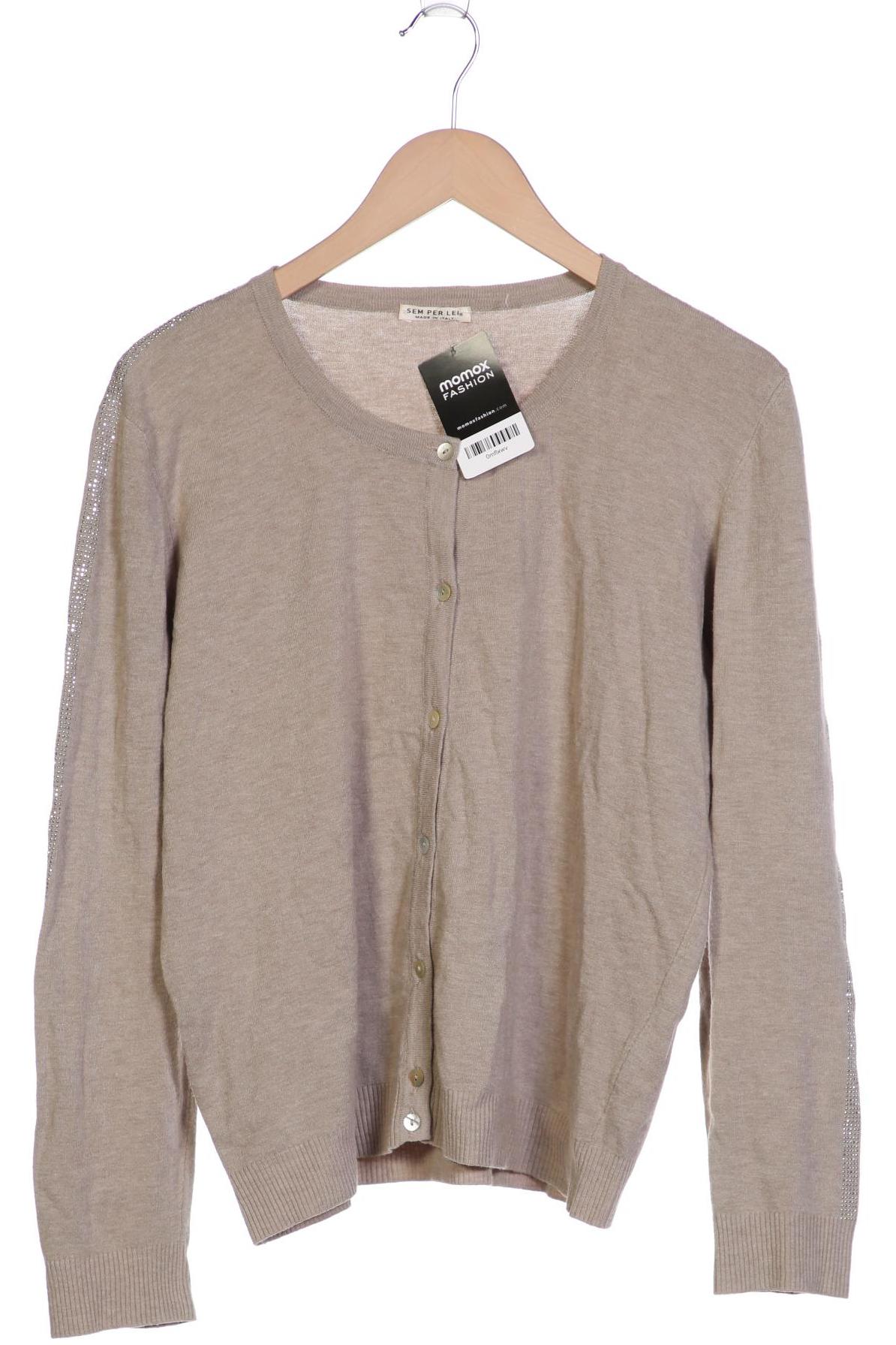 

SEM PER LEI Damen Strickjacke, beige