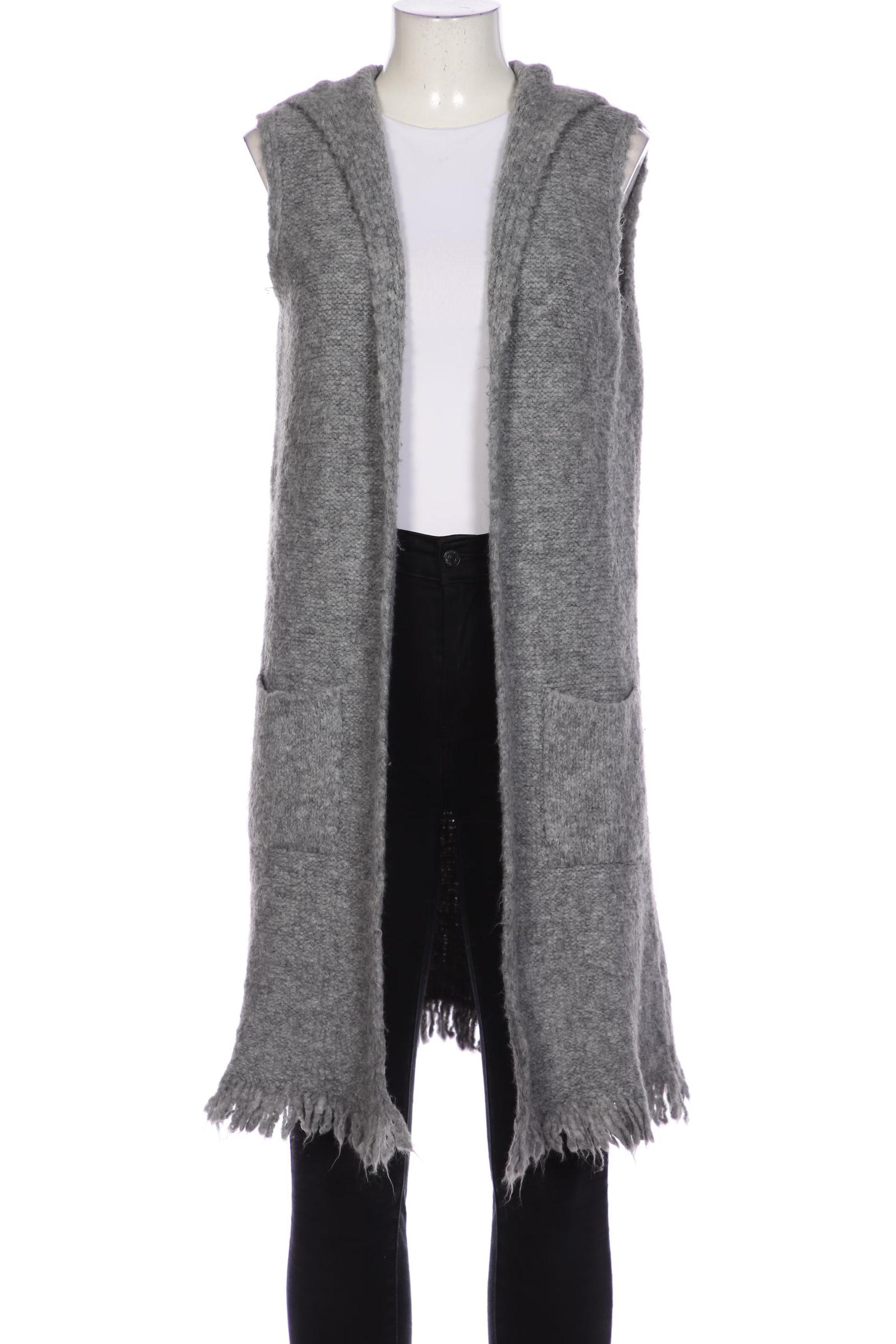

SEM PER LEI Damen Strickjacke, grau, Gr. 38