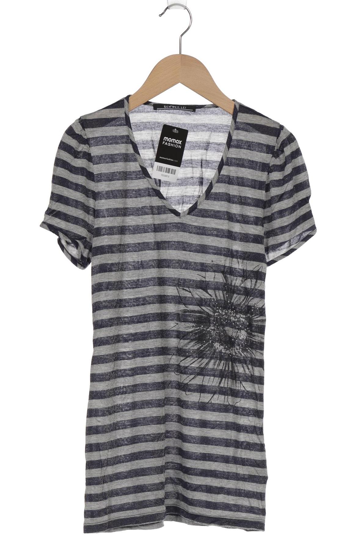 

SEM PER LEI Damen T-Shirt, grau, Gr. 38