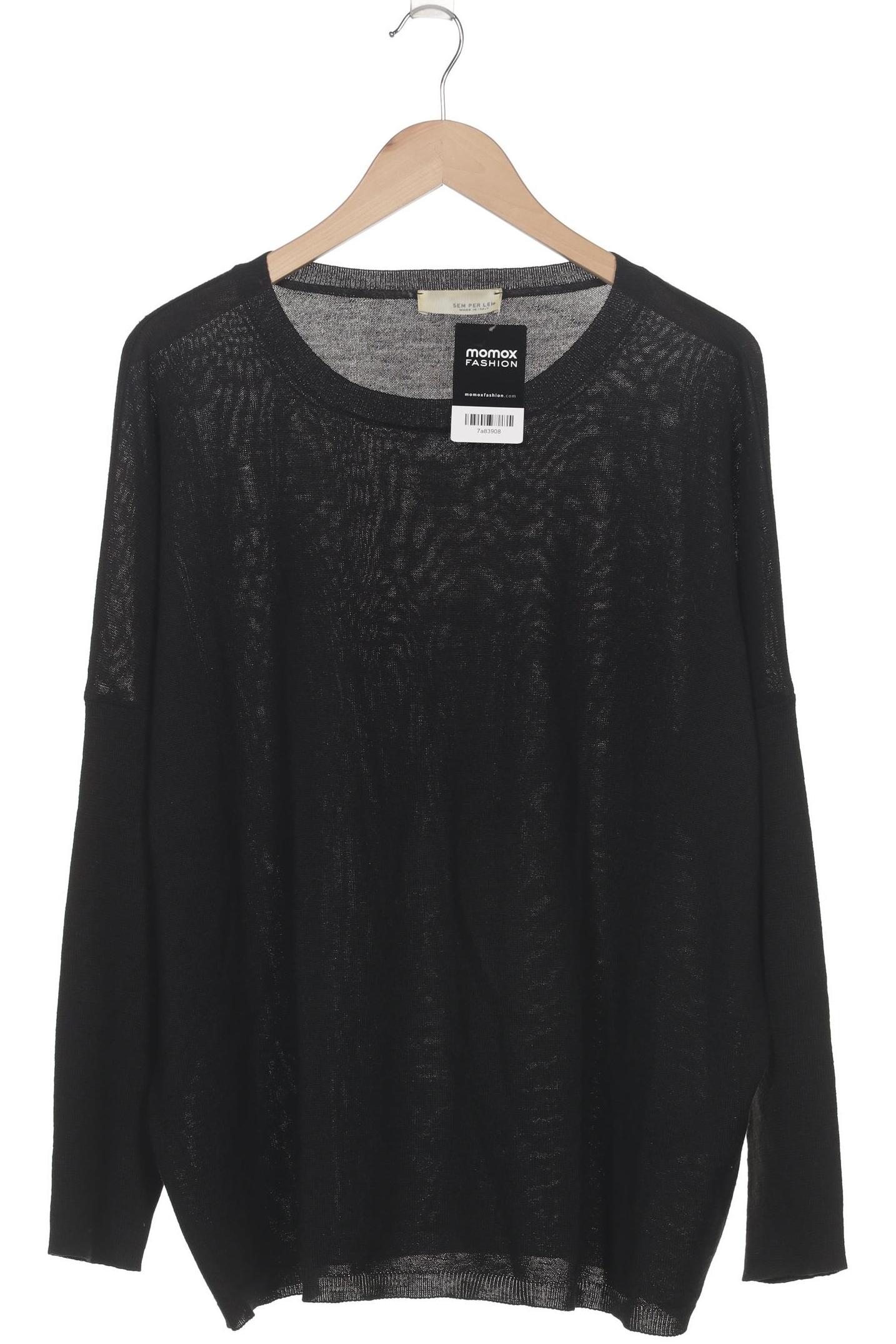 

SEM PER LEI Damen Pullover, schwarz, Gr. 44
