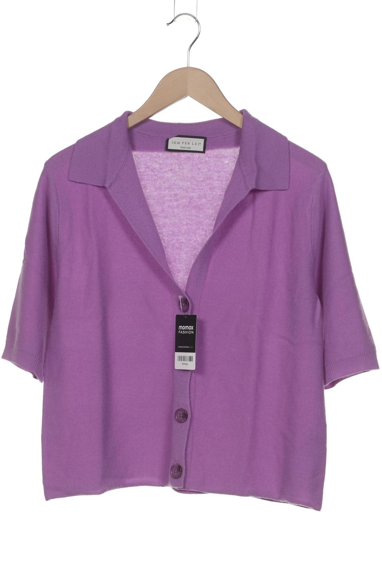 

SEM PER LEI Damen Strickjacke, flieder, Gr. 44