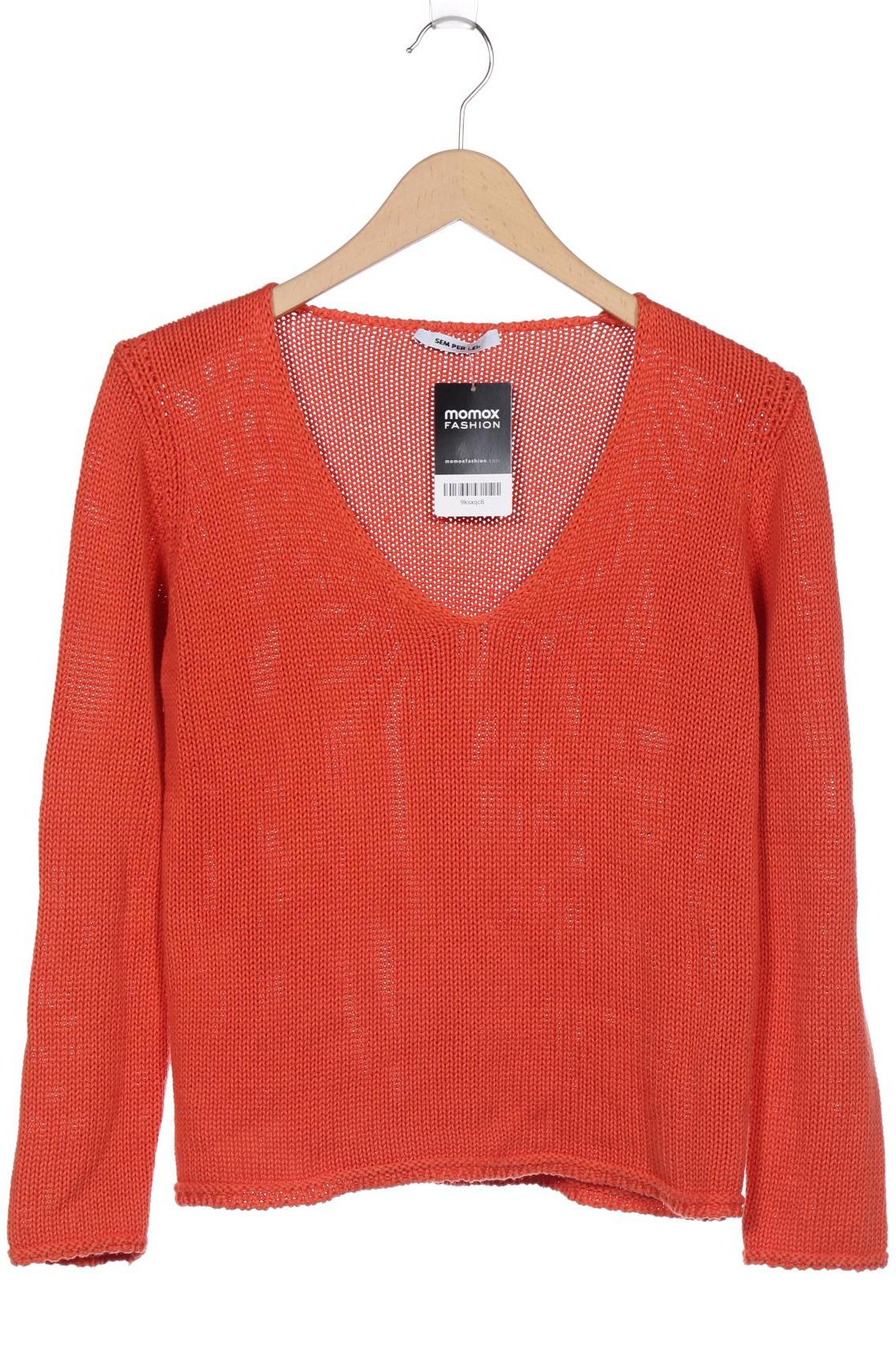 

SEM PER LEI Damen Pullover, orange