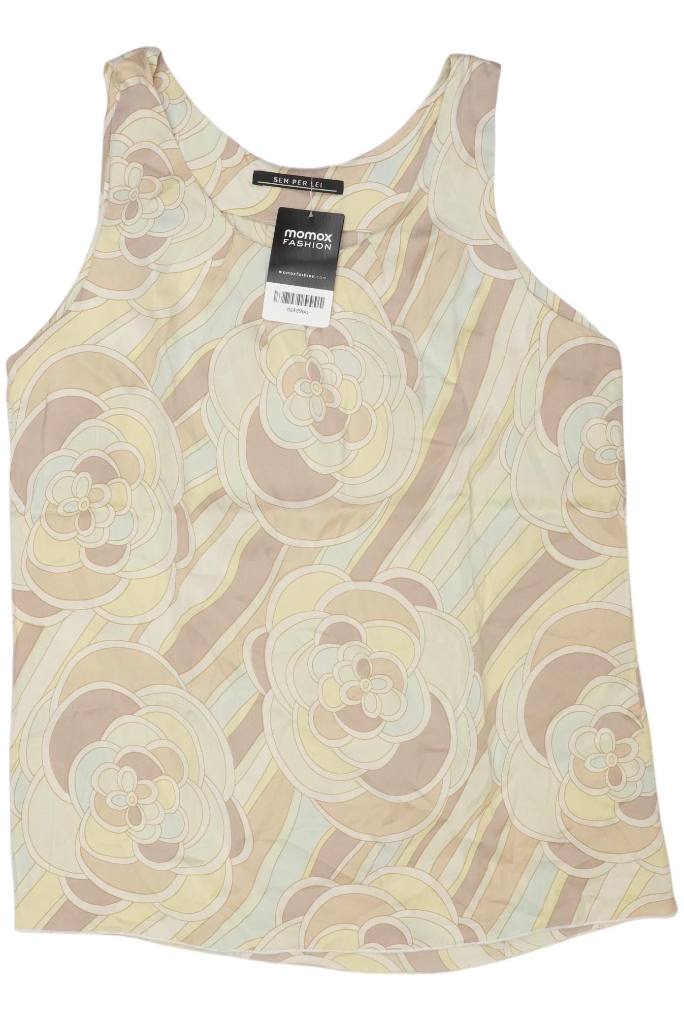 

SEM PER LEI Damen Top, beige, Gr. 40