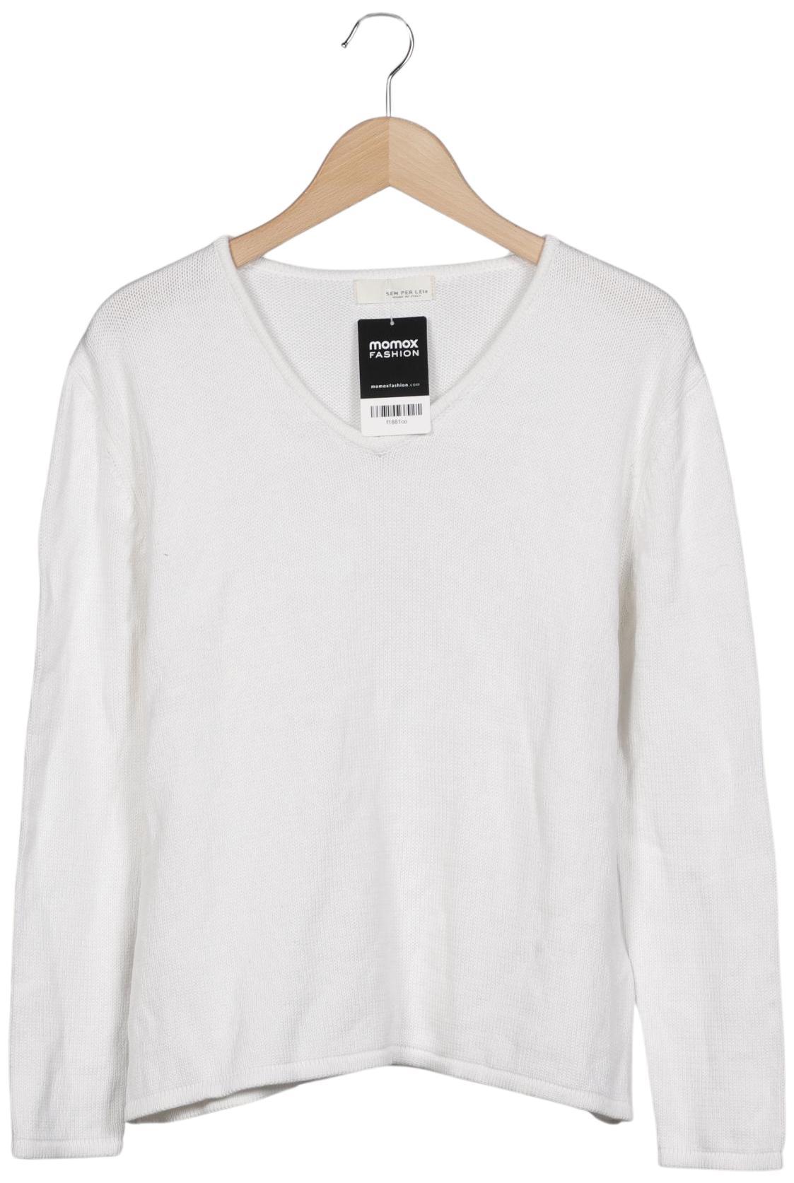 

SEM PER LEI Damen Pullover, weiß, Gr. 42