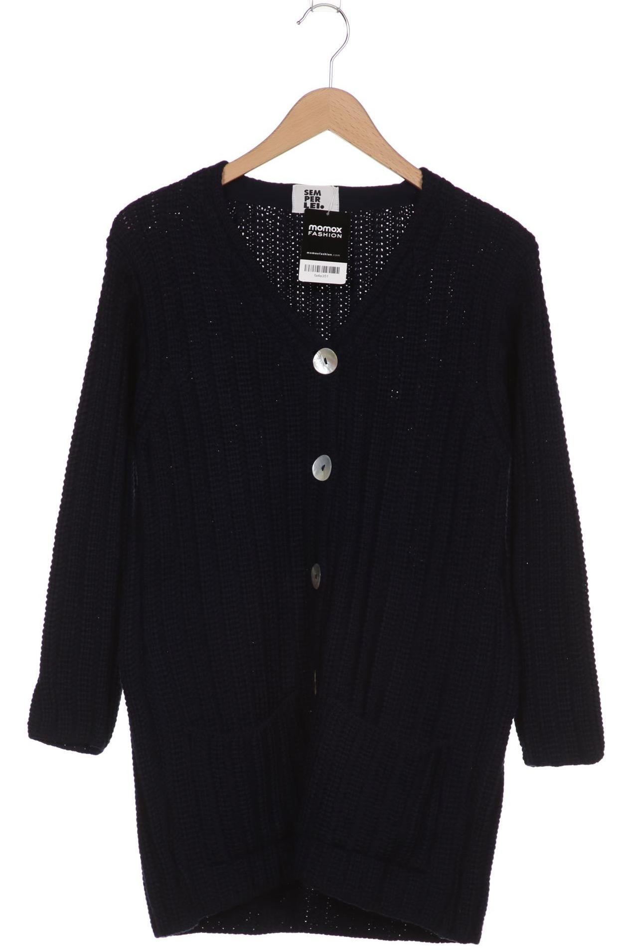 

SEM PER LEI Damen Strickjacke, marineblau