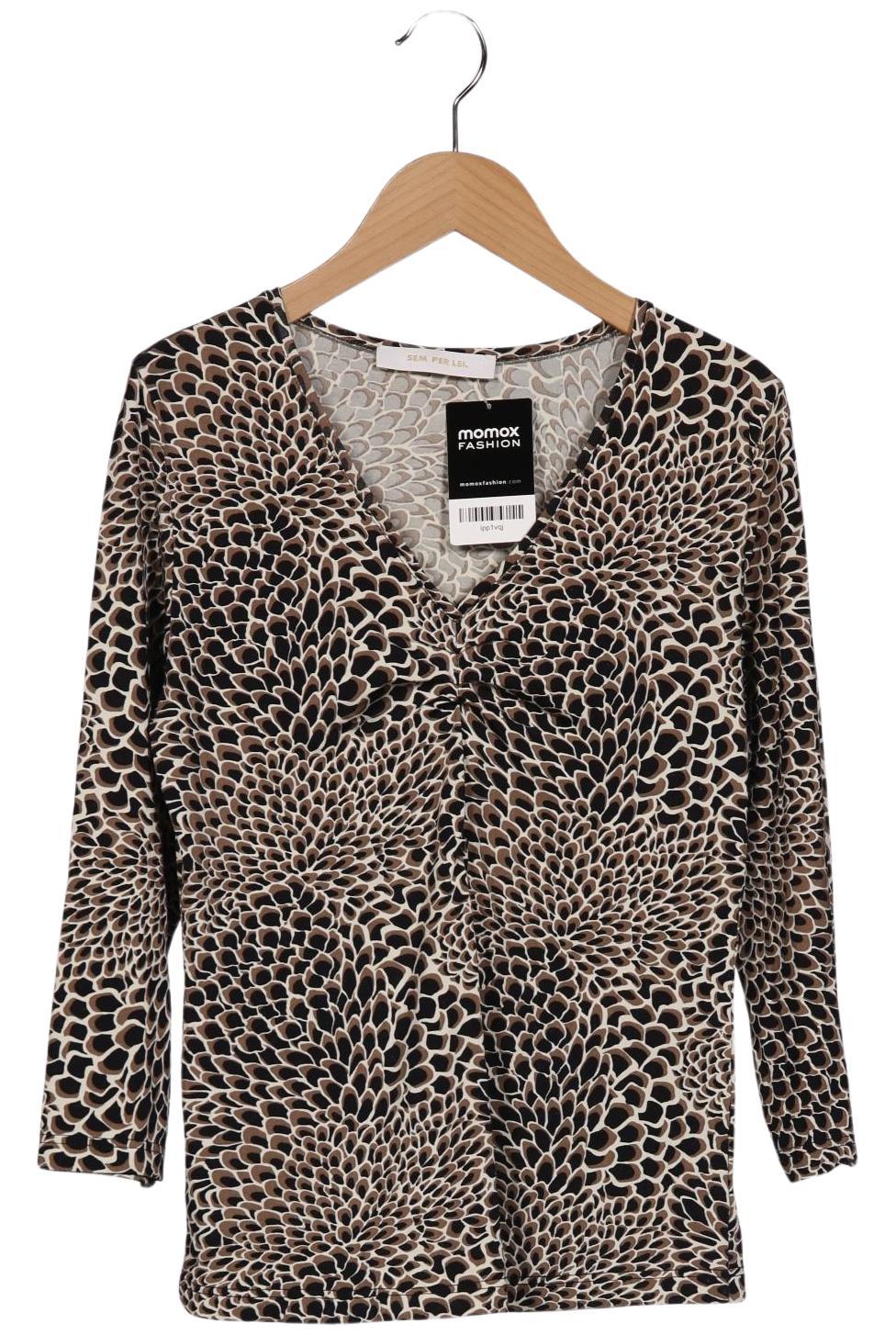 

SEM PER LEI Damen Langarmshirt, mehrfarbig, Gr. 36